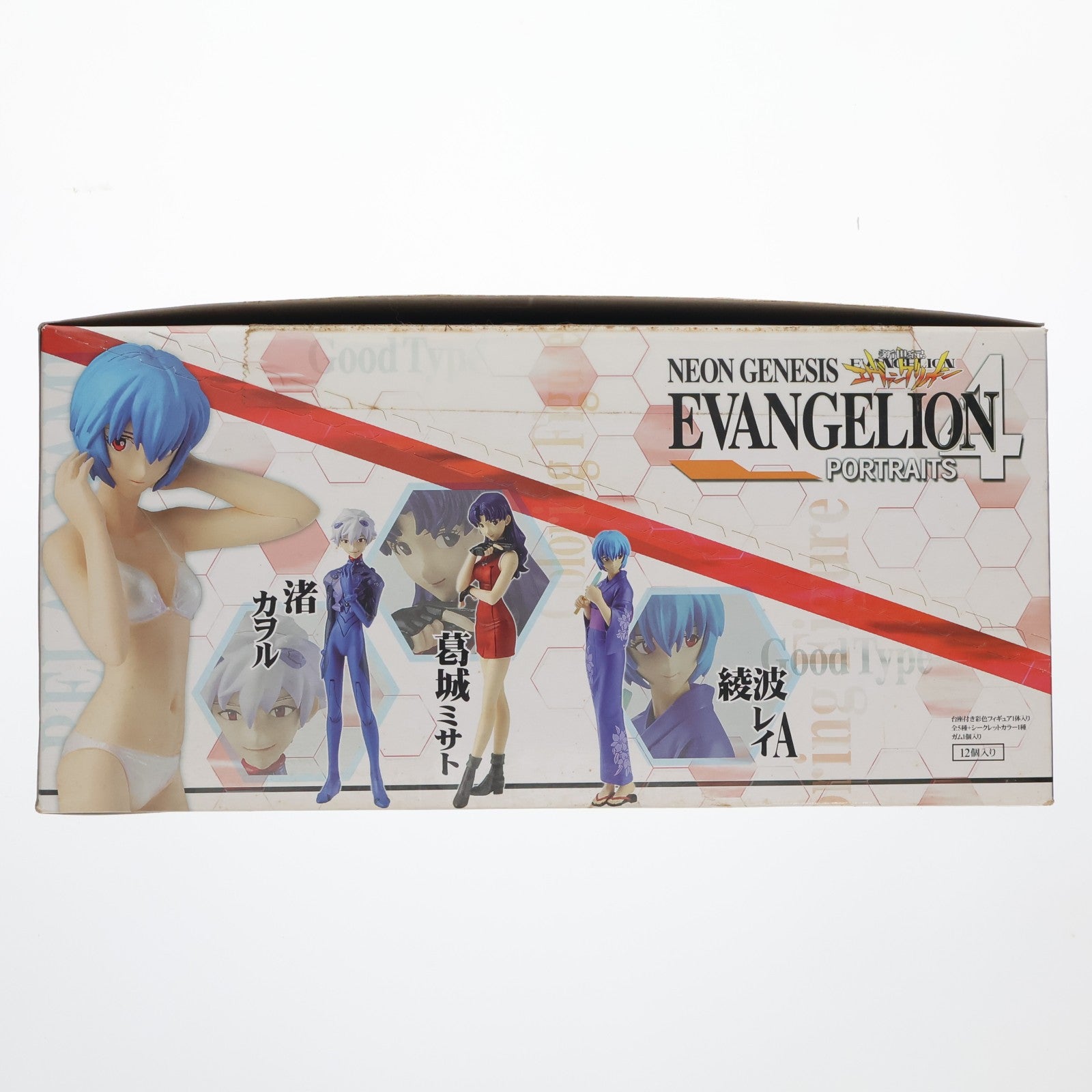 【中古即納】[FIG] (BOX)(食玩) 新世紀エヴァンゲリオン PORTRAITS 4 フィギュア(12個) バンダイ(20071130)