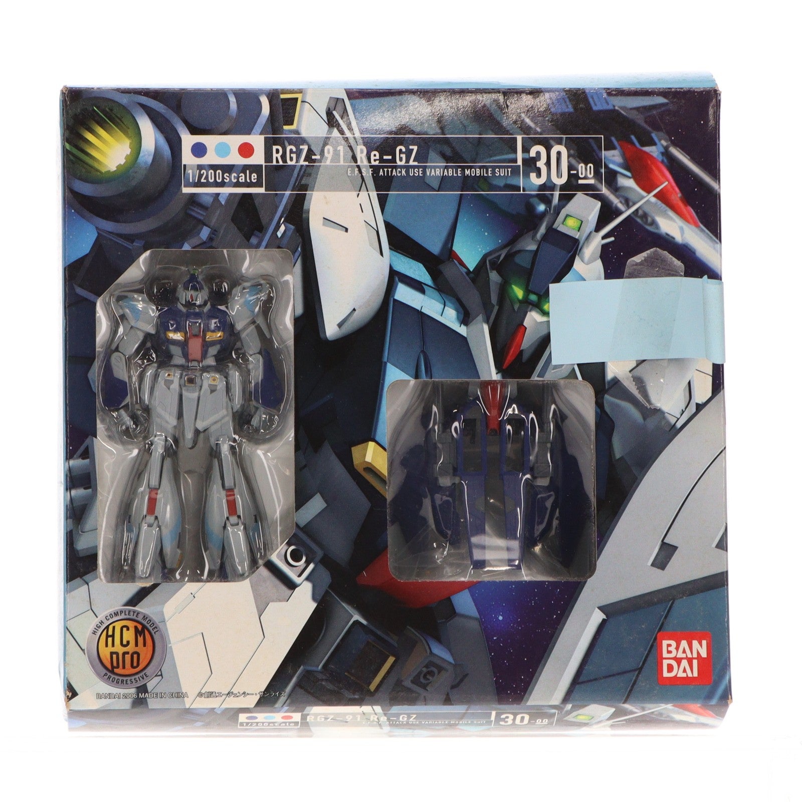 【中古即納】[FIG] HCM-Pro 30 RGZ-91 リ・ガズィ 機動戦士ガンダム 逆襲のシャア 1/200 完成品 可動フィギュア バンダイ(20060810)