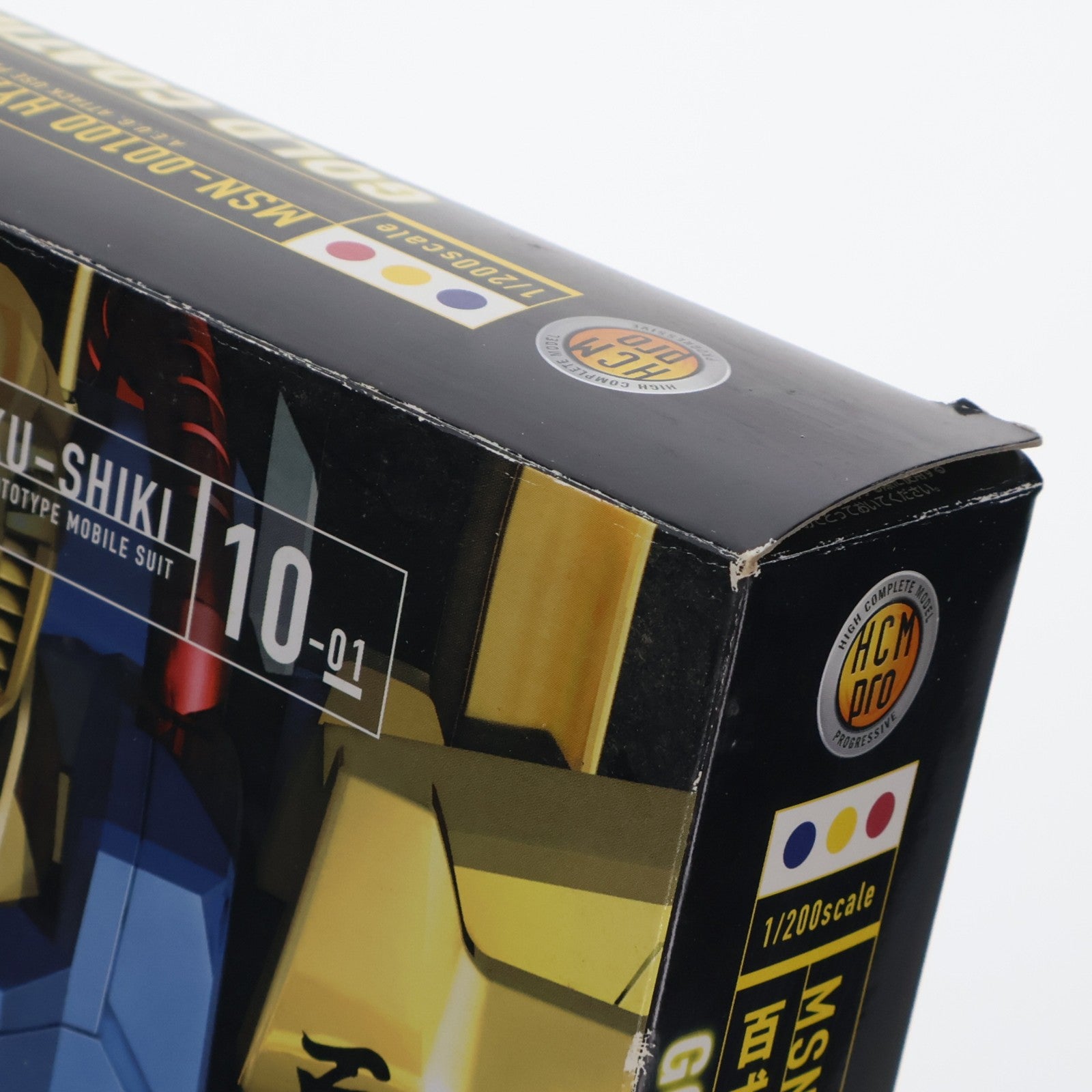 【中古即納】[FIG] HCM-Pro 10-01 MSN-00100 百式 ゴールドコーティング 機動戦士Zガンダム 1/200 完成品 可動フィギュア バンダイ(20070128)