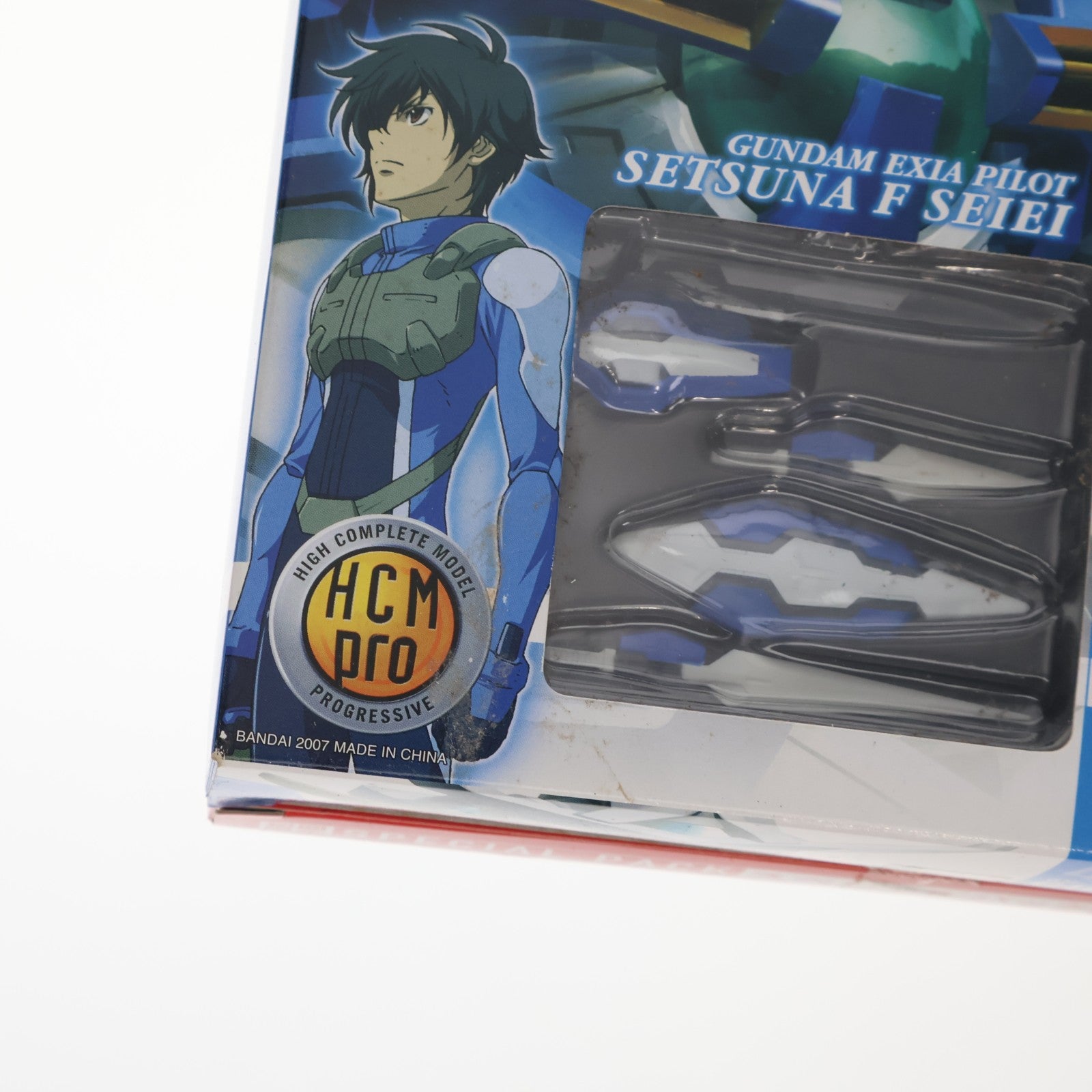 【中古即納】[FIG] HCM-Pro 44-00 GN-001 ガンダムエクシア 初回限定スペシャルパック 機動戦士ガンダム00(ダブルオー) 1/200 完成品 可動フィギュア バンダイ(20080726)