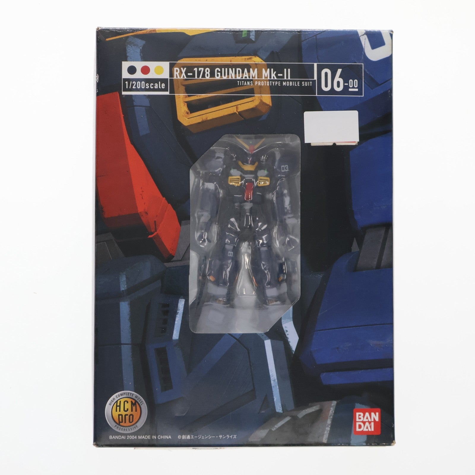【中古即納】[FIG] HCM-Pro 06-00 RX-178 ガンダムMk-II(ティターンズカラー3号機) 機動戦士Zガンダム 1/200 完成品 可動フィギュア バンダイ(20040915)