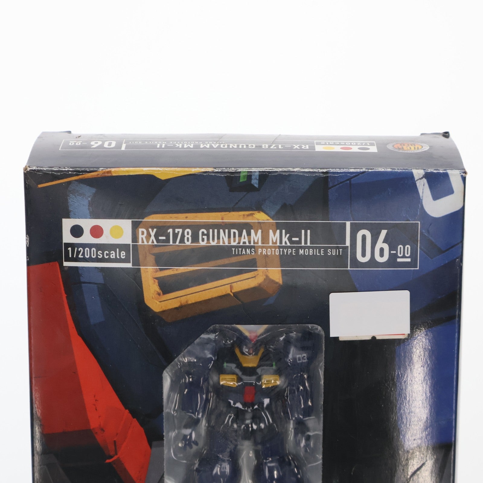【中古即納】[FIG] HCM-Pro 06-00 RX-178 ガンダムMk-II(ティターンズカラー3号機) 機動戦士Zガンダム 1/200 完成品 可動フィギュア バンダイ(20040915)
