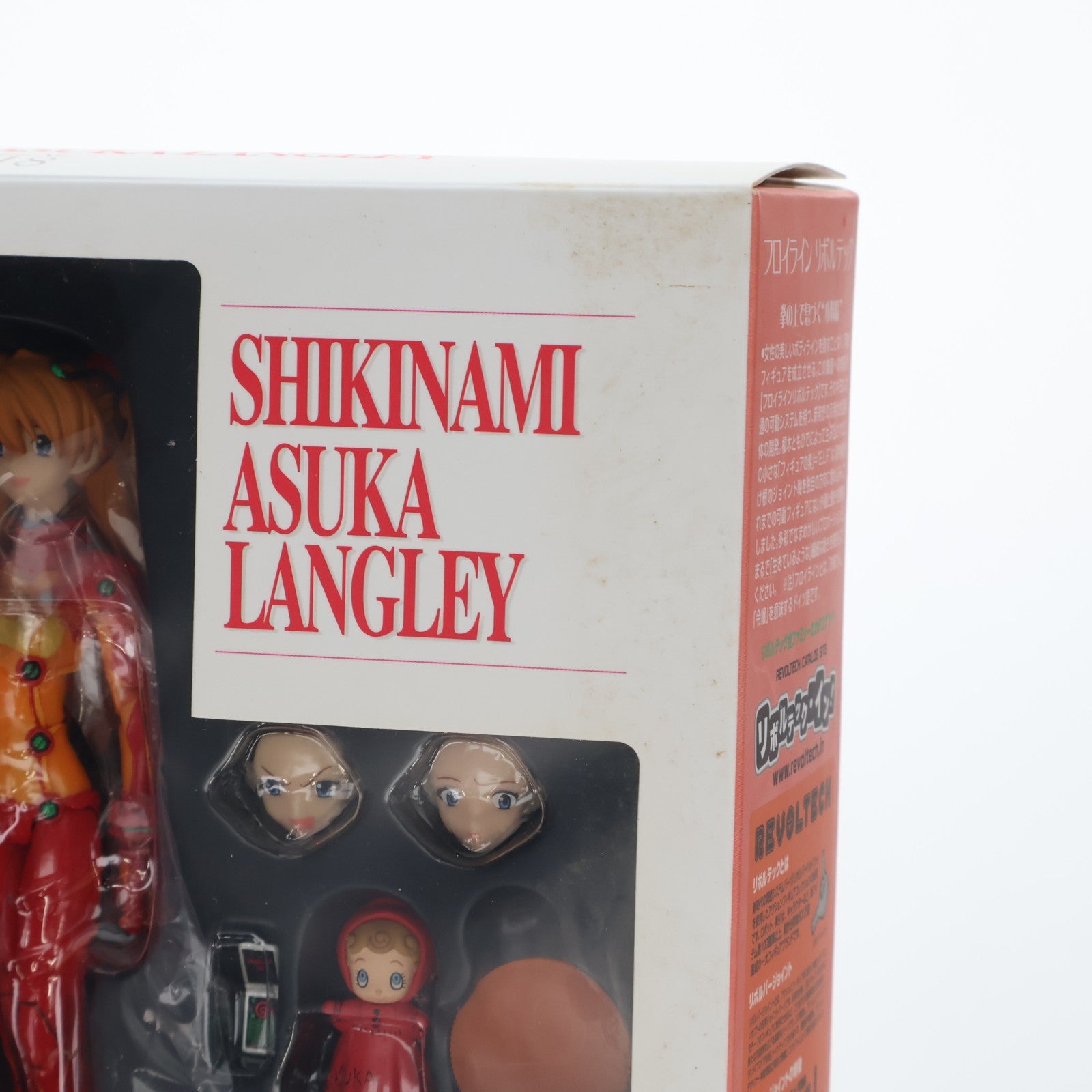 【中古即納】[FIG] フロイラインリボルテック No.018 式波・アスカ・ラングレー ヱヴァンゲリヲン新劇場版:破 1/10 完成品 可動フィギュア 海洋堂(20100601)