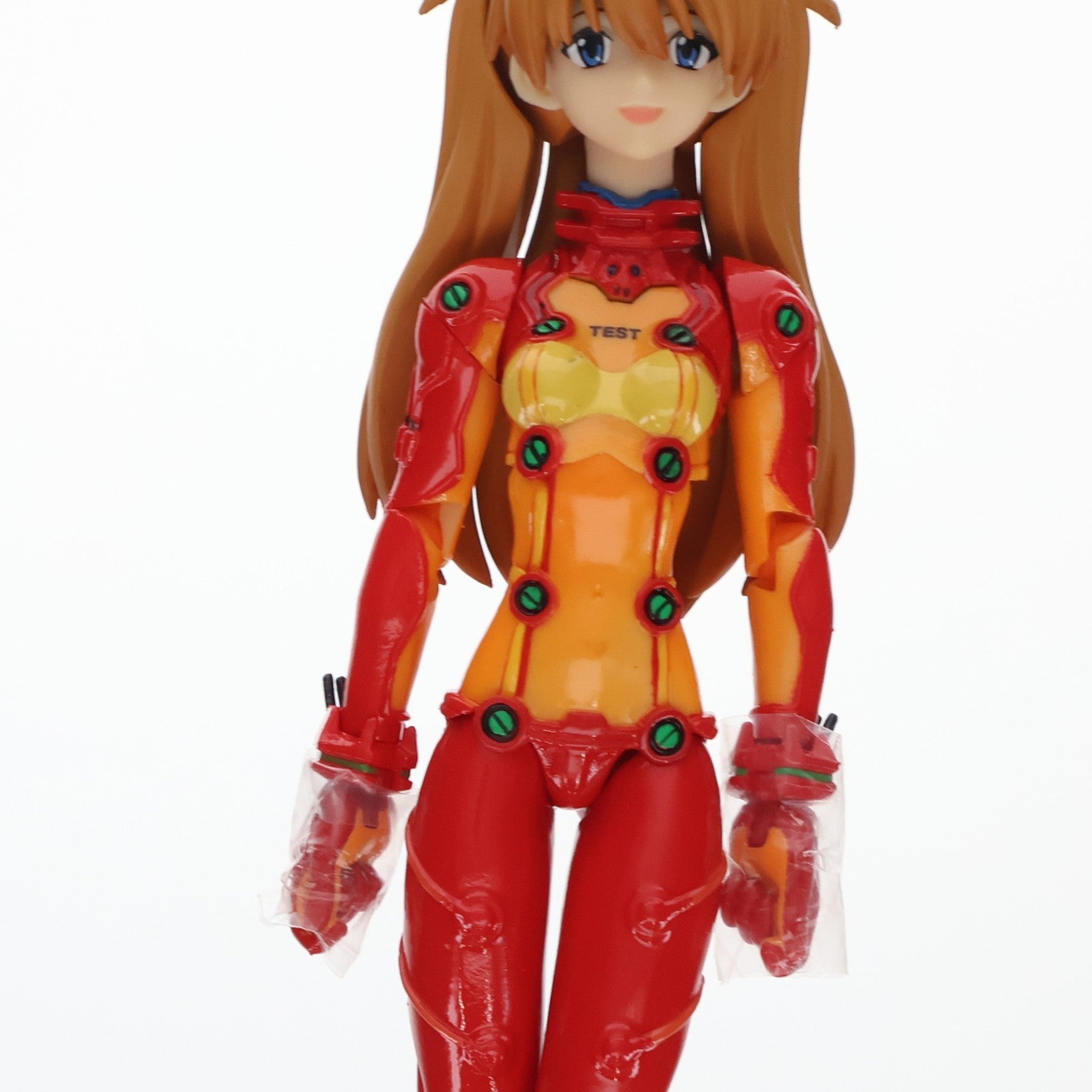 【中古即納】[FIG] フロイラインリボルテック No.018 式波・アスカ・ラングレー ヱヴァンゲリヲン新劇場版:破 1/10 完成品 可動フィギュア 海洋堂(20100601)