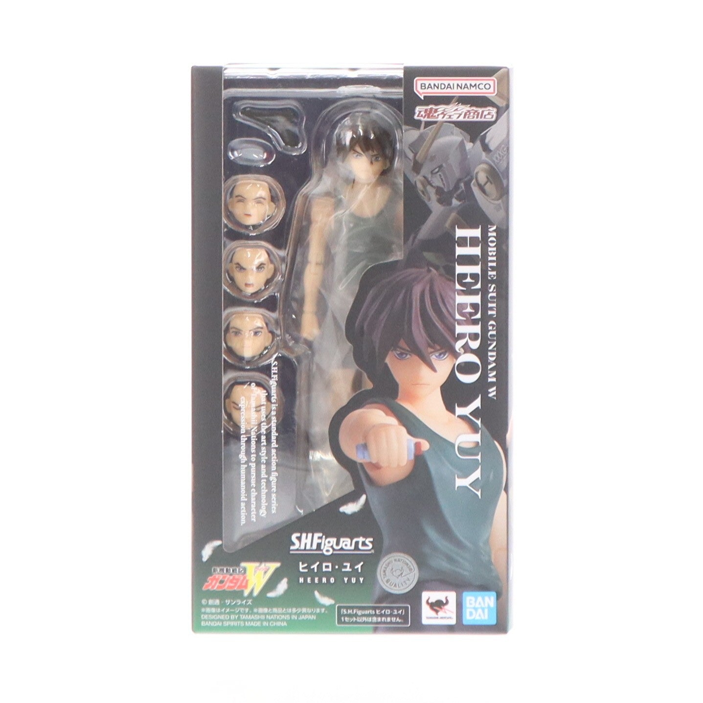 【中古即納】[FIG] 魂ウェブ商店限定 S.H.Figuarts(フィギュアーツ) ヒイロ・ユイ 新機動戦記ガンダムW(ウィング) 完成品 可動フィギュア バンダイスピリッツ(20260217)