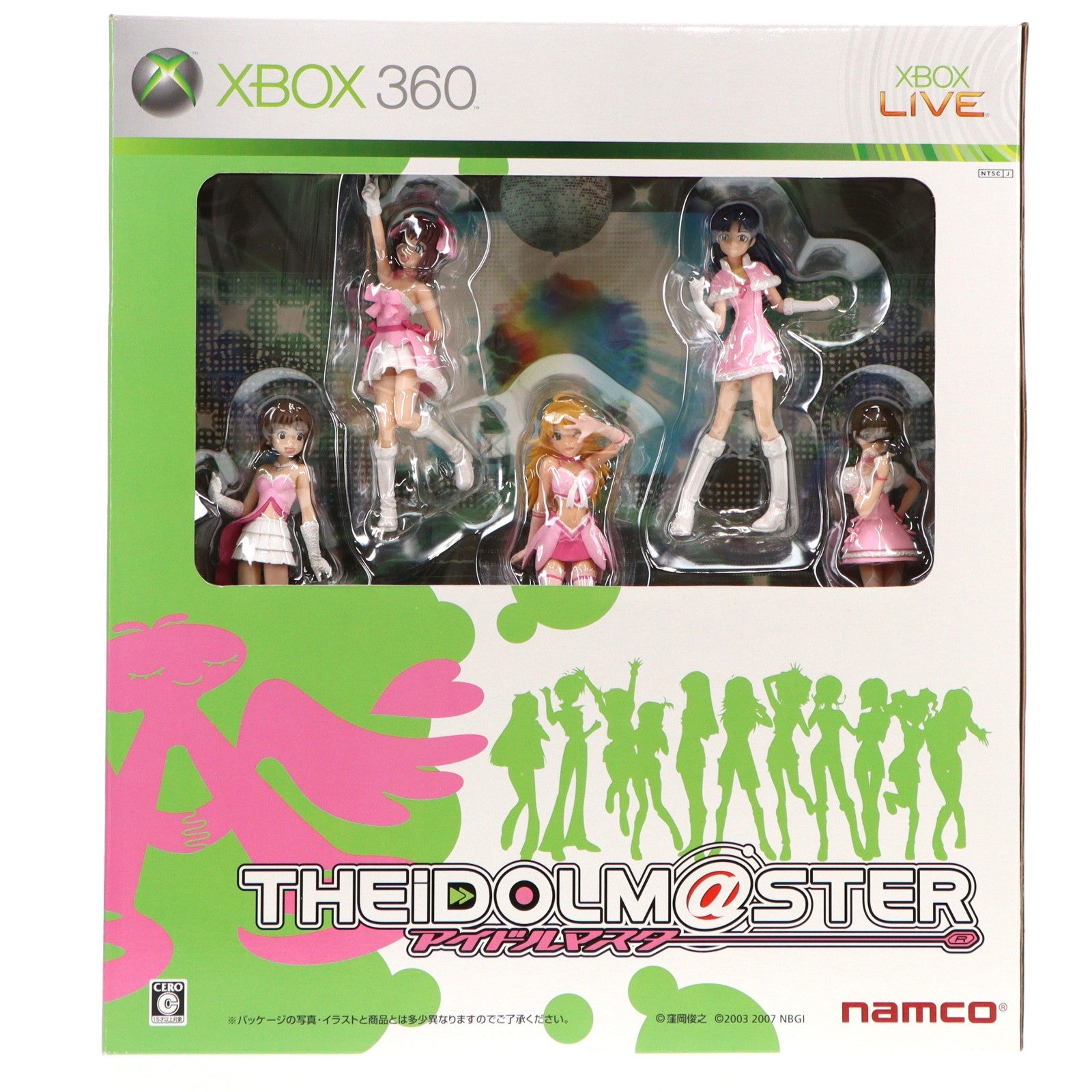 【中古即納】[FIG] (フィギュア単品) キャラクターフィギュア11体&特設ライブステージ Xbox360 アイドルマスター 限定版同梱品 完成品 フィギュア バンダイナムコゲームス(20070125)