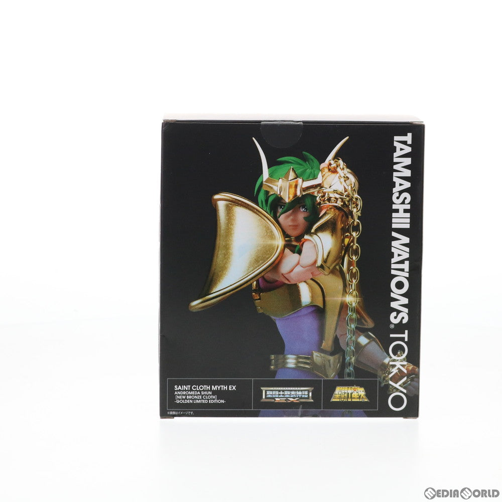 【中古即納】[FIG] 聖闘士聖衣神話EX アンドロメダ瞬(新生青銅聖衣) ～GOLDEN LIMITED EDITION～ 聖闘士星矢 完成品 可動フィギュア TAMASHII NATIONS TOKYO&魂ウェブ商店限定 バンダイスピリッツ(20191012)