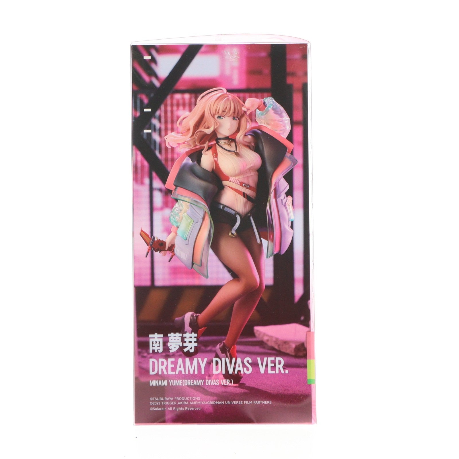 【中古即納】[FIG] カード無し 南夢芽(Dreamy Divas Ver.)(みなみゆめ) ぬいぐるみ セット 劇場版『グリッドマン ユニバース』 1/7 完成品 フィギュア Solarain(ソラレーン)(20251222)