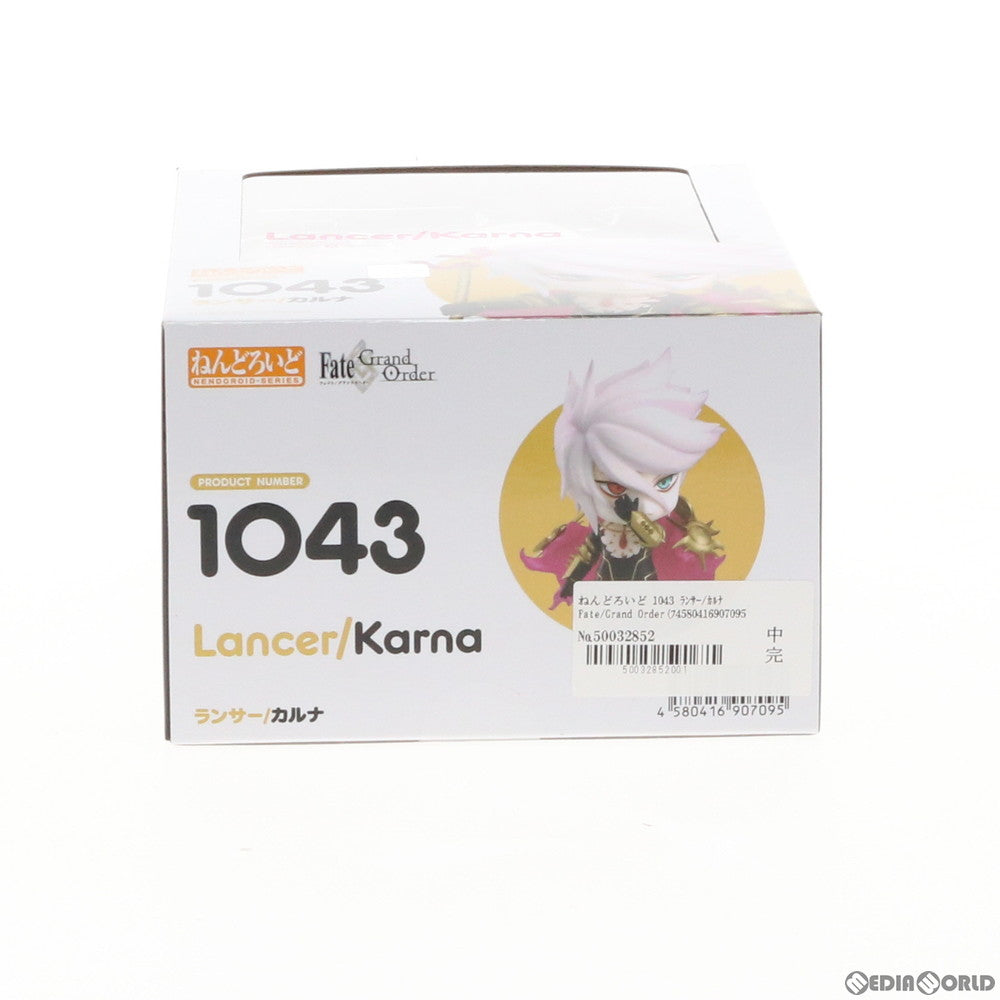 【中古即納】[FIG] ねんどろいど 1043 ランサー/カルナ Fate/Grand Order(フェイト/グランドオーダー) 完成品 可動フィギュア オランジュ・ルージュ(20190615)