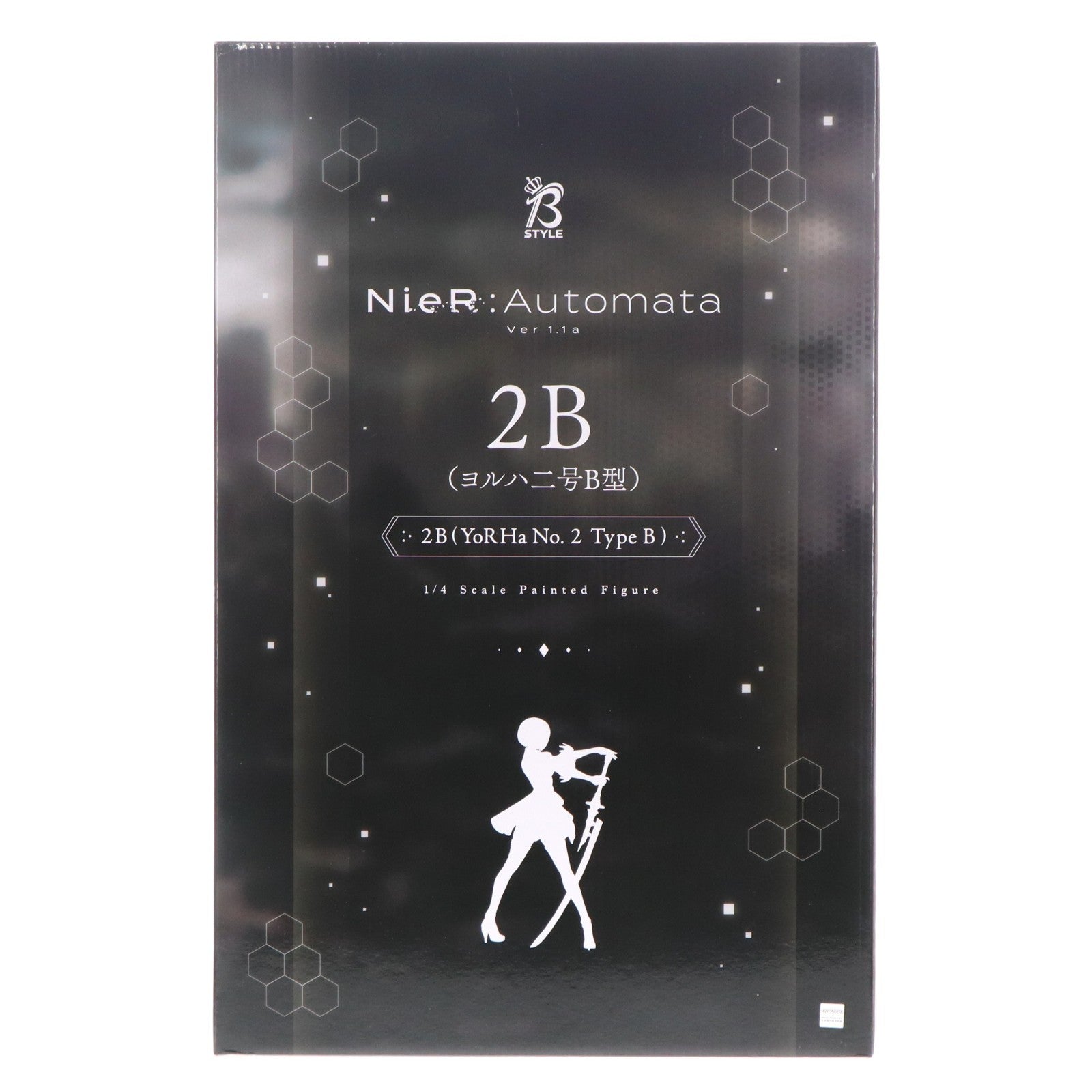 【中古即納】[FIG] B-style 2B(ヨルハ二号B型) NieR:Automata(ニーア オートマタ) Ver1.1a 1/4 完成品 フィギュア FREEing(フリーイング)(20250730)