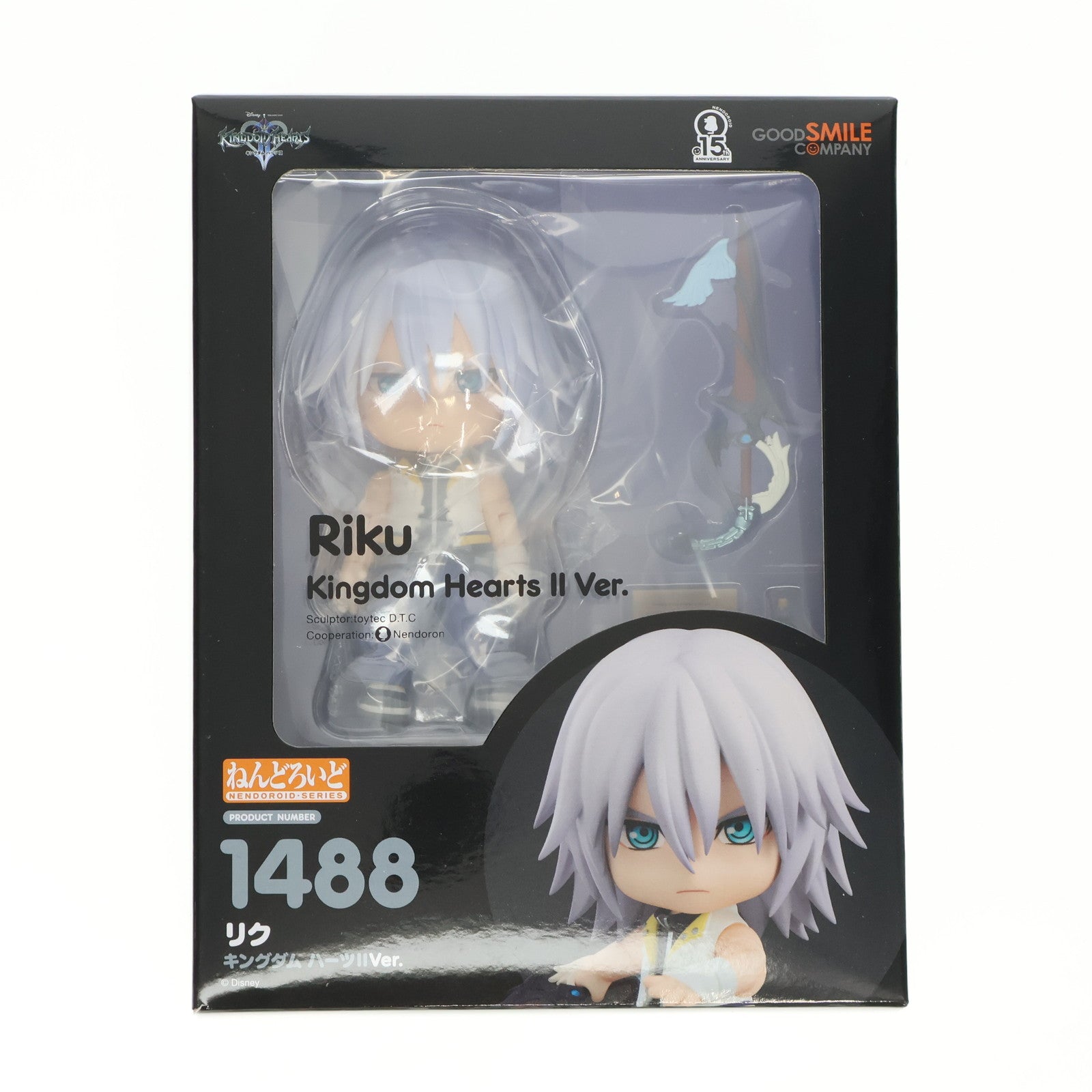 【中古即納】[FIG] GOODSMILE ONLINE SHOP限定 ねんどろいど 1488 リク キングダム ハーツIIVer. 完成品 可動フィギュア グッドスマイルカンパニー(20210630)