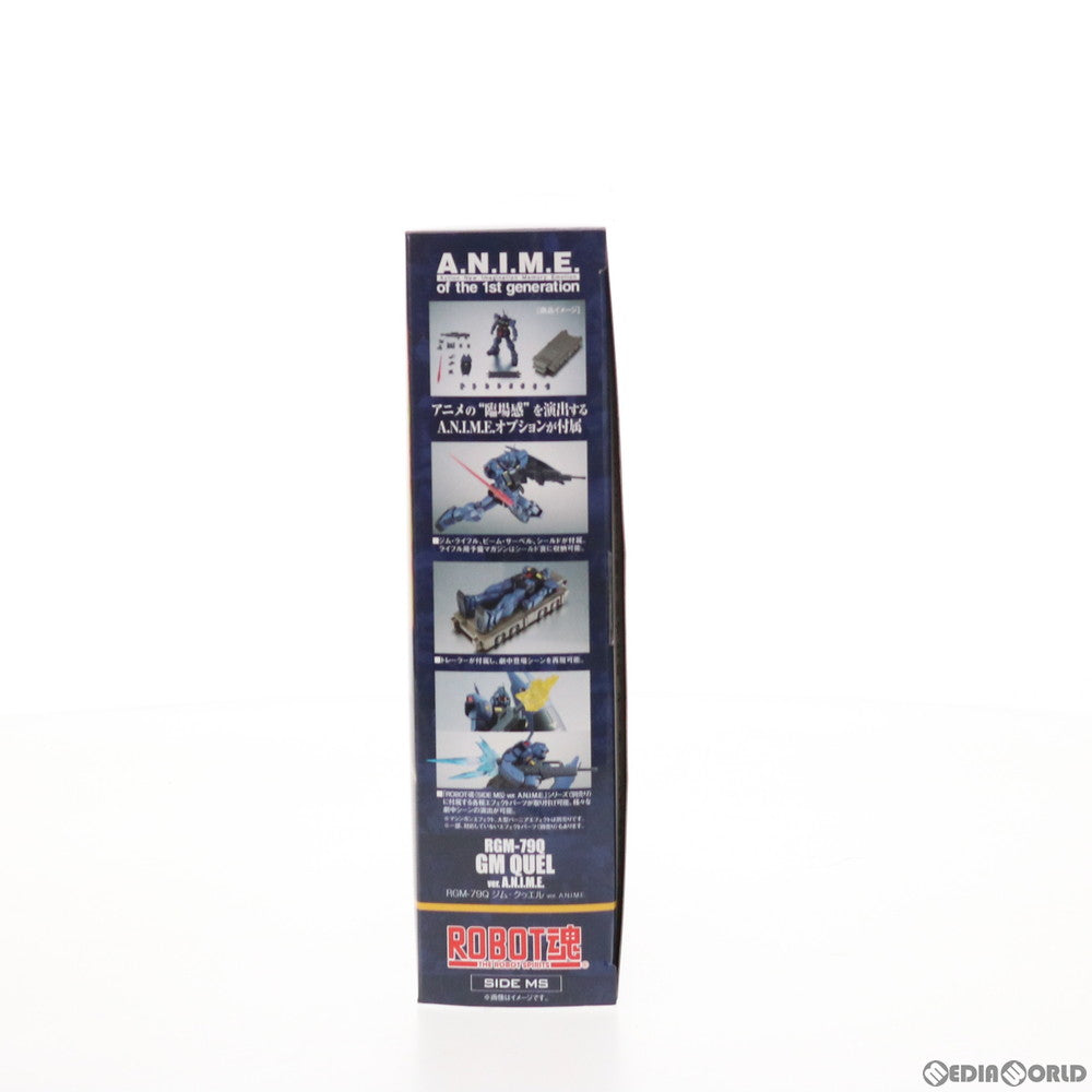 【中古即納】[FIG] ROBOT魂(SIDE MS) RGM-79Q ジム・クゥエル ver. A.N.I.M.E. 機動戦士ガンダム0083 STARDUST MEMORY(スターダストメモリー) 完成品 可動フィギュア バンダイスピリッツ(20210807)