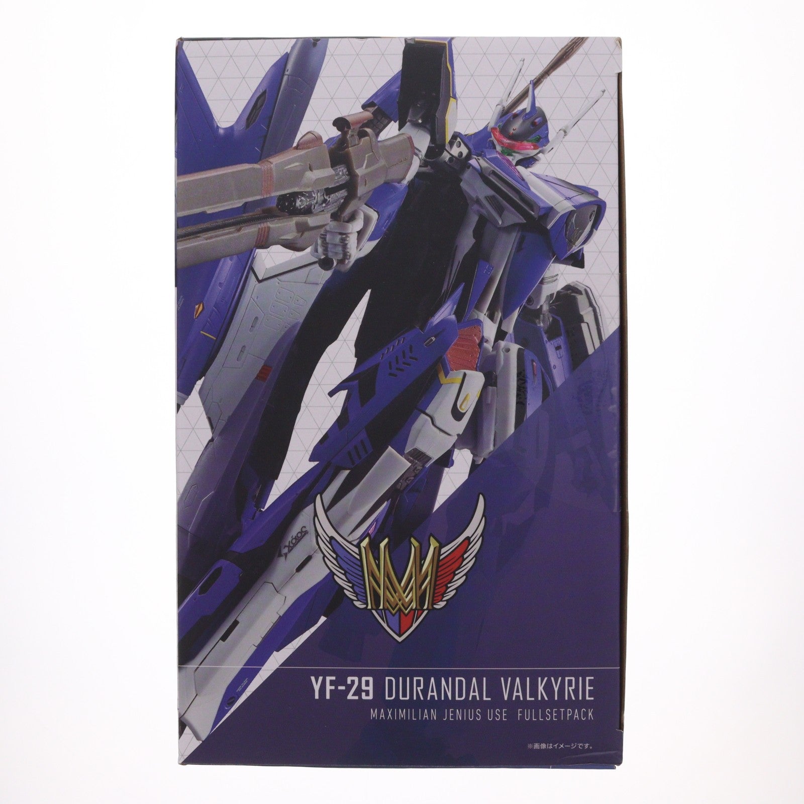 【中古即納】[FIG] DX超合金 YF-29デュランダルバルキリー(マクシミリアン・ジーナス機)フルセットパック 劇場版マクロスΔ(デルタ) 絶対LIVE!!!!!! 完成トイ バンダイスピリッツ(20220917)