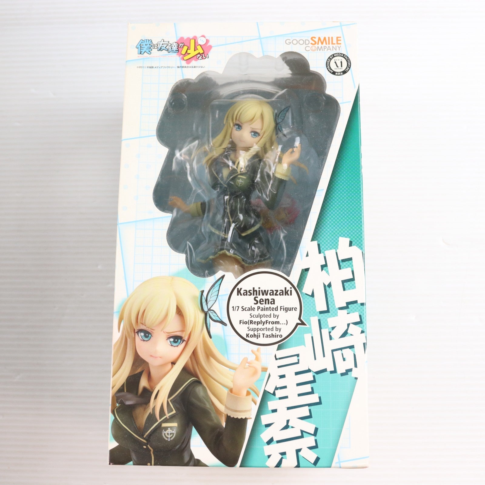 【中古即納】[FIG] 柏崎星奈(かしわざきせな) 僕は友達が少ない 1/7 完成品 フィギュア グッドスマイルカンパニー(20130512)