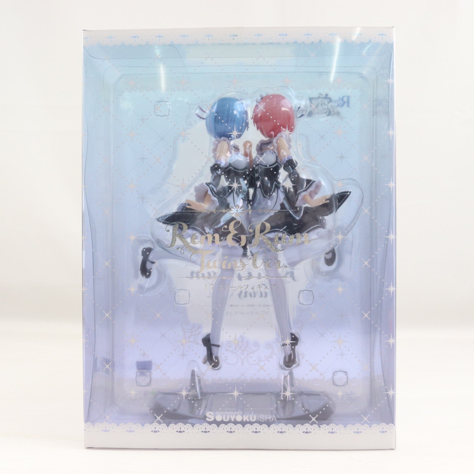 【中古即納】[FIG] レム&ラム Twins Ver. Re:ゼロから始める異世界生活 1/7 完成品 フィギュア 双翼社(20200131)