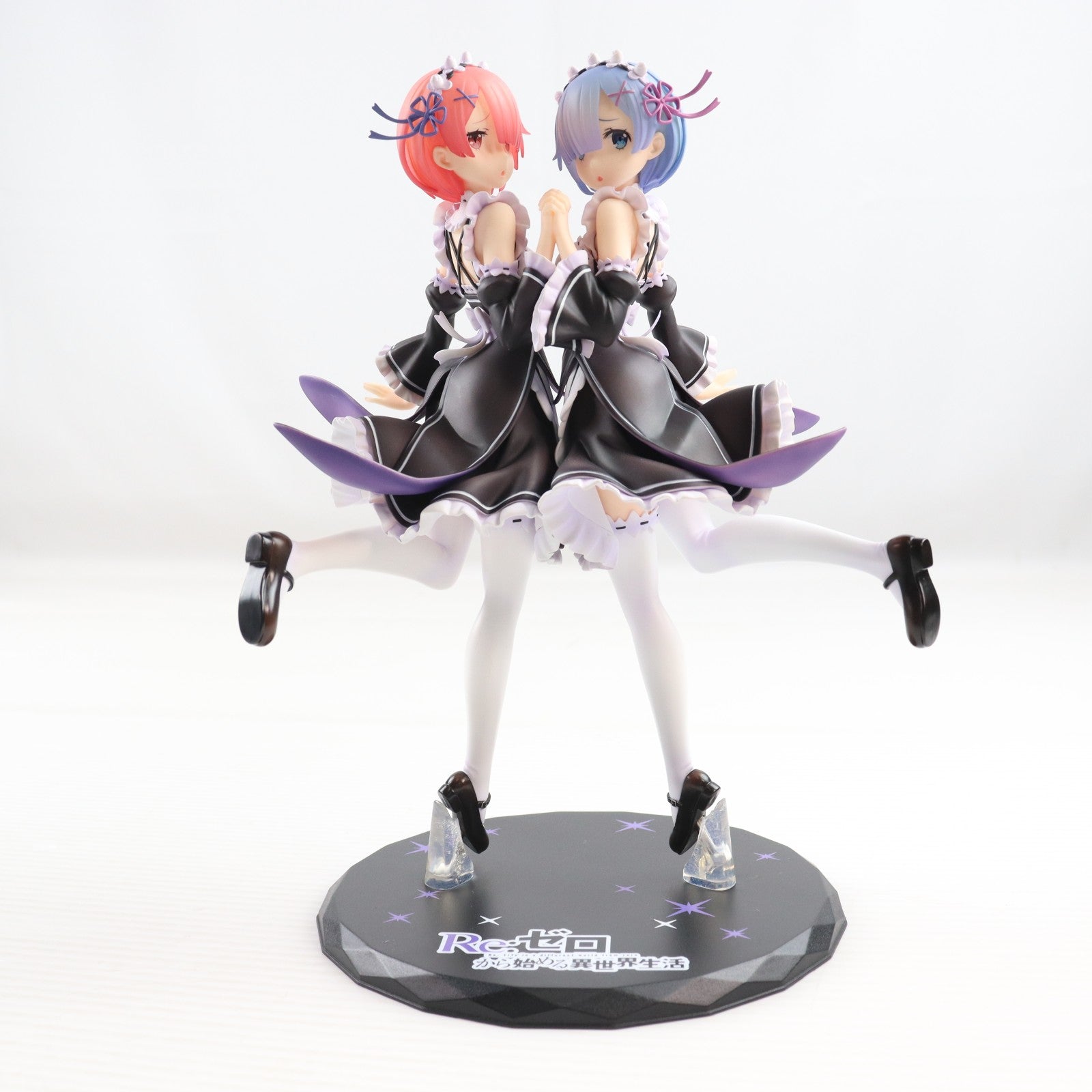 【中古即納】[FIG] レム&ラム Twins Ver. Re:ゼロから始める異世界生活 1/7 完成品 フィギュア 双翼社(20200131)
