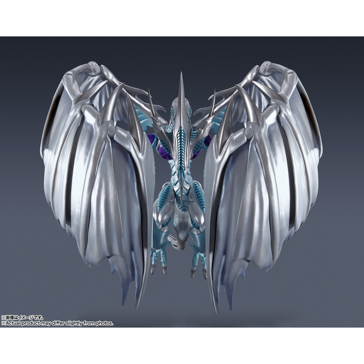 【中古即納】[FIG] S.H.MonsterArts(モンスターアーツ) スターダスト・ドラゴン 遊☆戯☆王5D's 完成品 可動フィギュア バンダイスピリッツ(20250726)