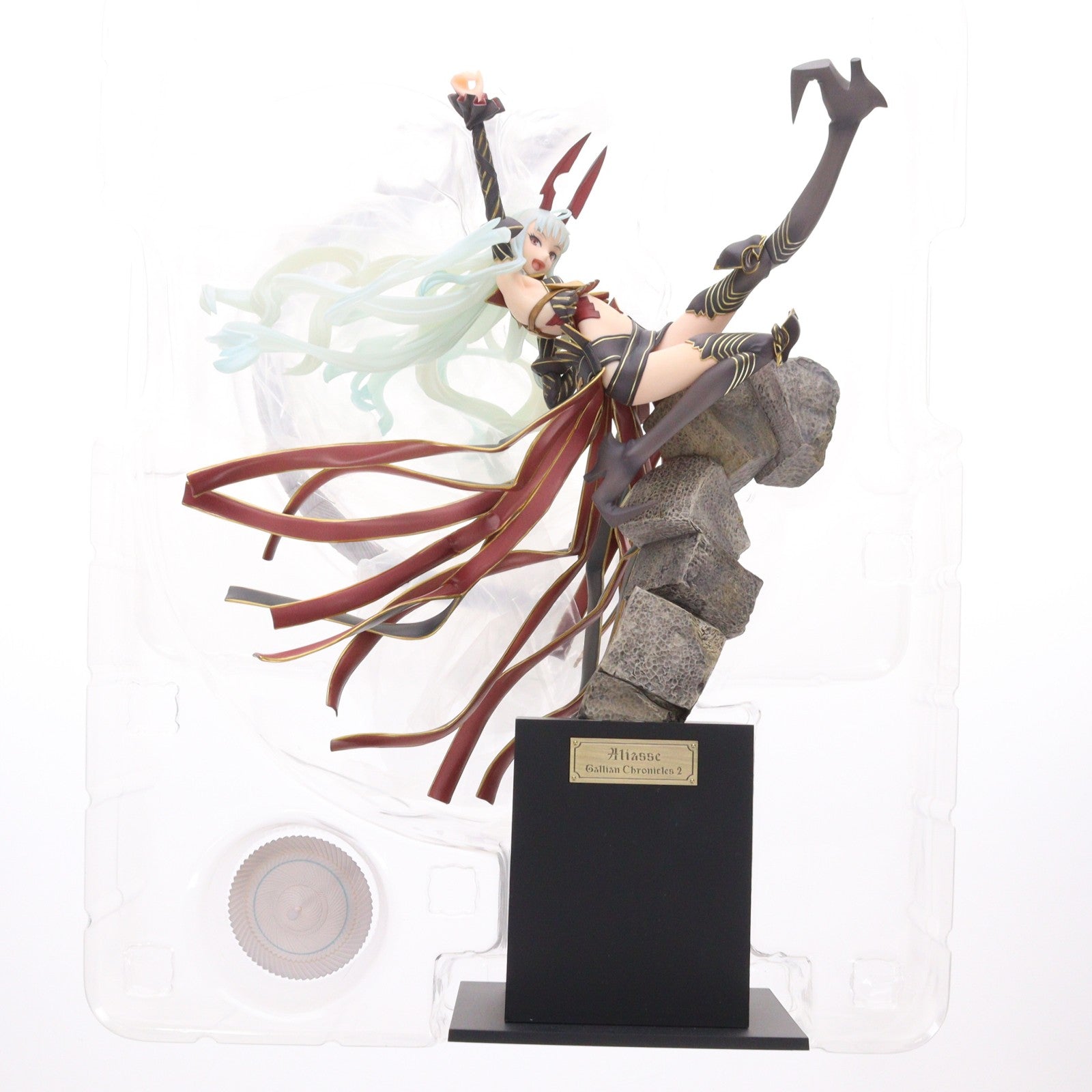 【中古即納】[FIG] エイリアス(Aliasse) 戦場のヴァルキュリア2 ガリア王立士官学校 1/7 完成品 フィギュア アルター(20160116)