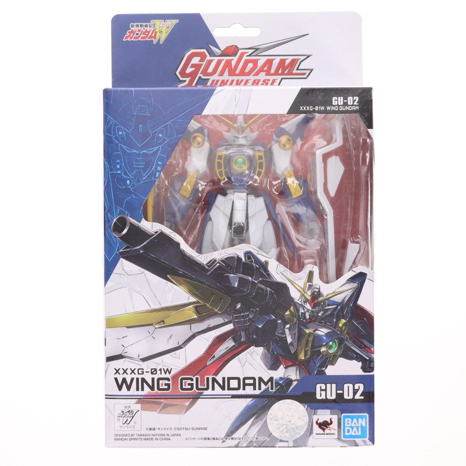 【中古即納】[FIG] GUNDAM UNIVERSE(ガンダムユニバース) XXXG-01W WING GUNDAM(ウイングガンダム) 新機動戦記ガンダムW(ウイング) 完成品 可動フィギュア バンダイスピリッツ(20190615)