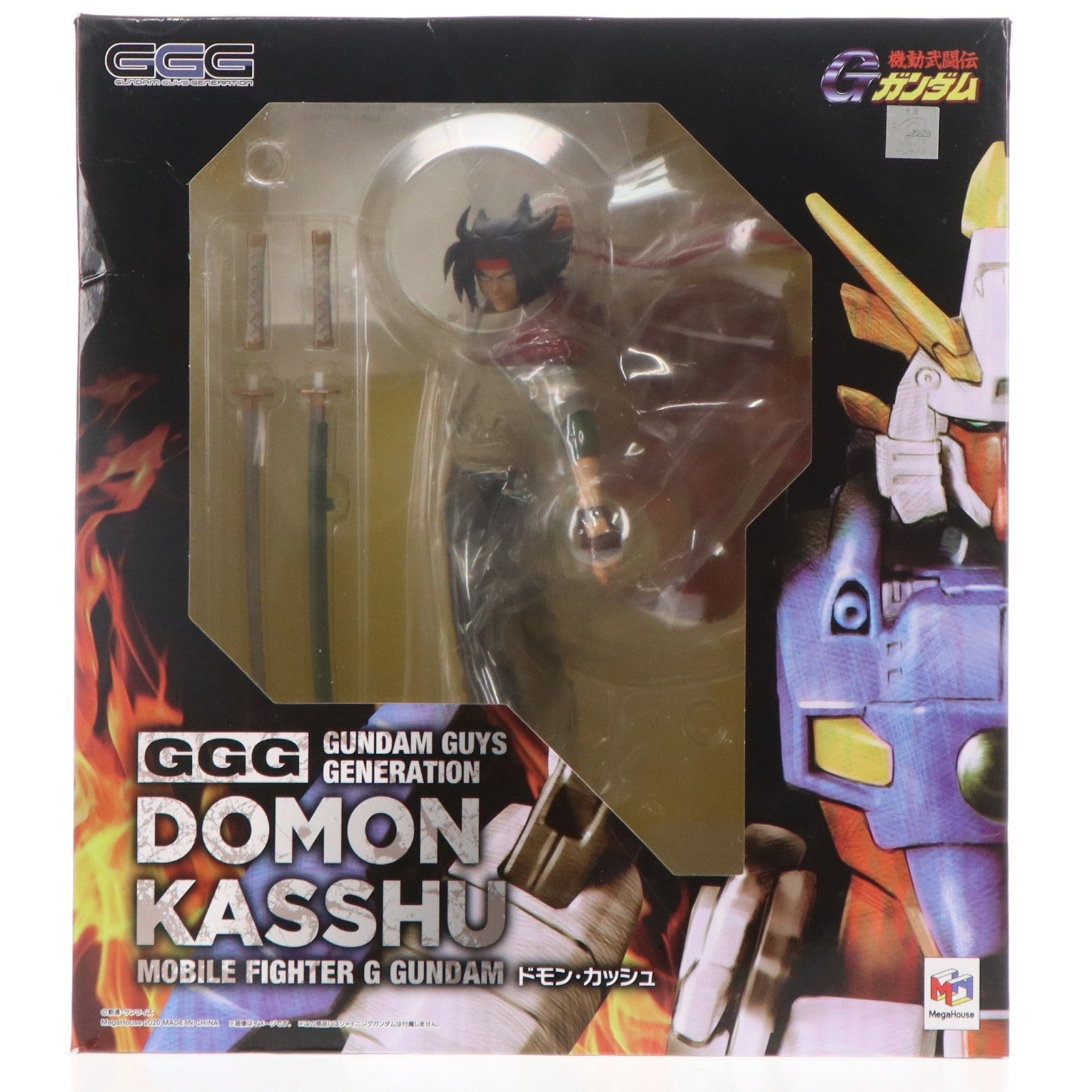 【中古即納】[FIG] メガトレショップ限定特典付属 GGG(ガンダム・ガイズ・ジェネレーション) ドモン・カッシュ 機動武闘伝Gガンダム 1/8 完成品 フィギュア メガハウス(20200327)