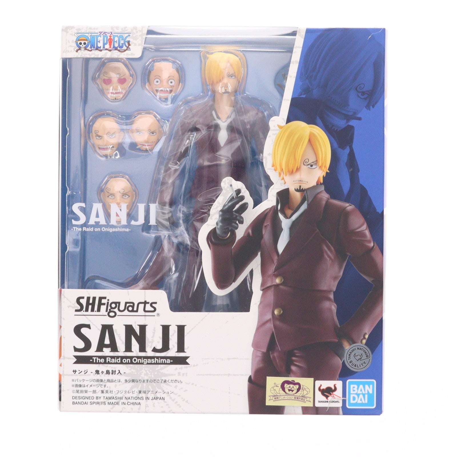 【中古即納】[FIG] S.H.Figuarts(フィギュアーツ) サンジ -鬼ヶ島討入- ONE PIECE(ワンピース) 完成品 可動フィギュア バンダイスピリッツ(20231022)