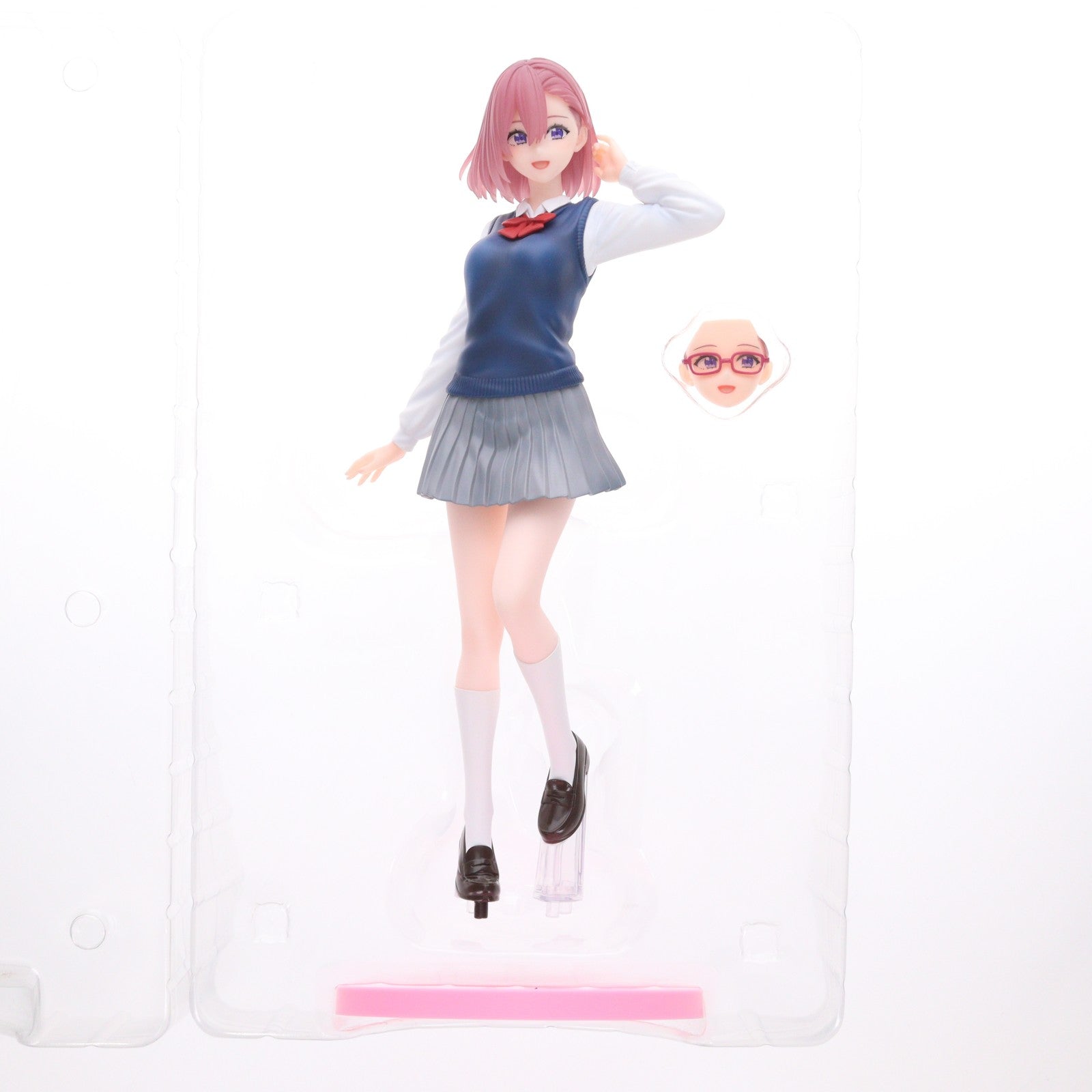 【中古即納】[FIG] 眼鏡なしの差し替えパーツ付属 TENITOL TALL 天乃リリサ(あまのりりさ) TVアニメ「2.5次元の誘惑」 完成品 フィギュア(AMU-TNL0095) フリュー(20250523)