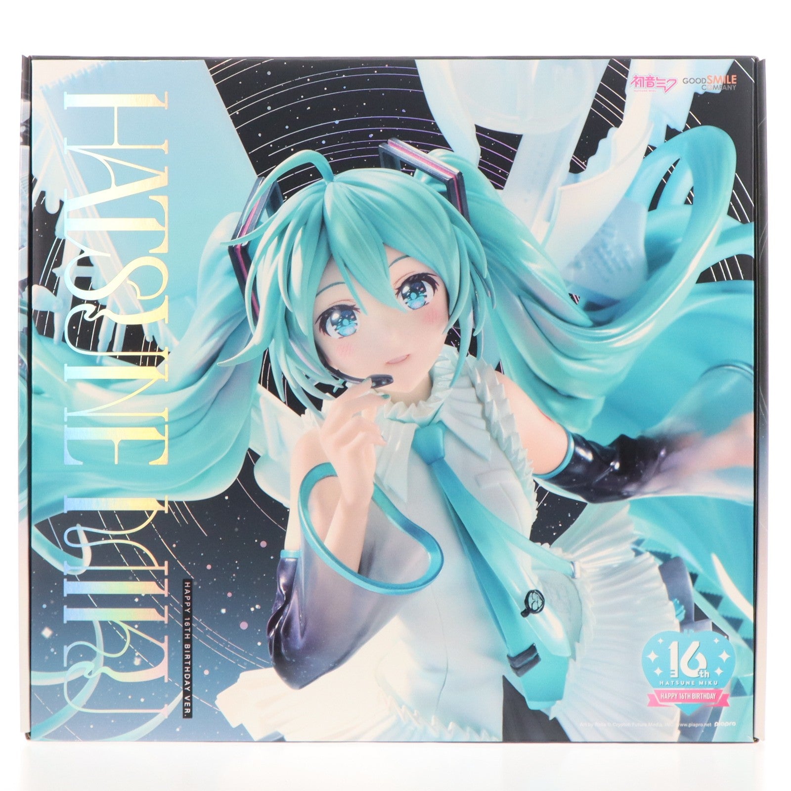 【中古即納】[FIG] 初音ミク Happy 16th Birthday Ver. キャラクター・ボーカル・シリーズ01 初音ミク 1/7 完成品 フィギュア グッドスマイルカンパニー(20241019)