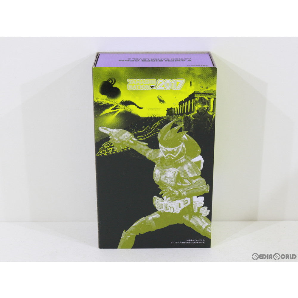 【中古即納】[FIG] S.H.Figuarts(フィギュアーツ) 仮面ライダーゲンム アクションゲーマー レベル2 仮面ライダーエグゼイド 完成品 可動フィギュア 魂ネイション2017&魂ウェブ商店限定 バンダイ(20180425)