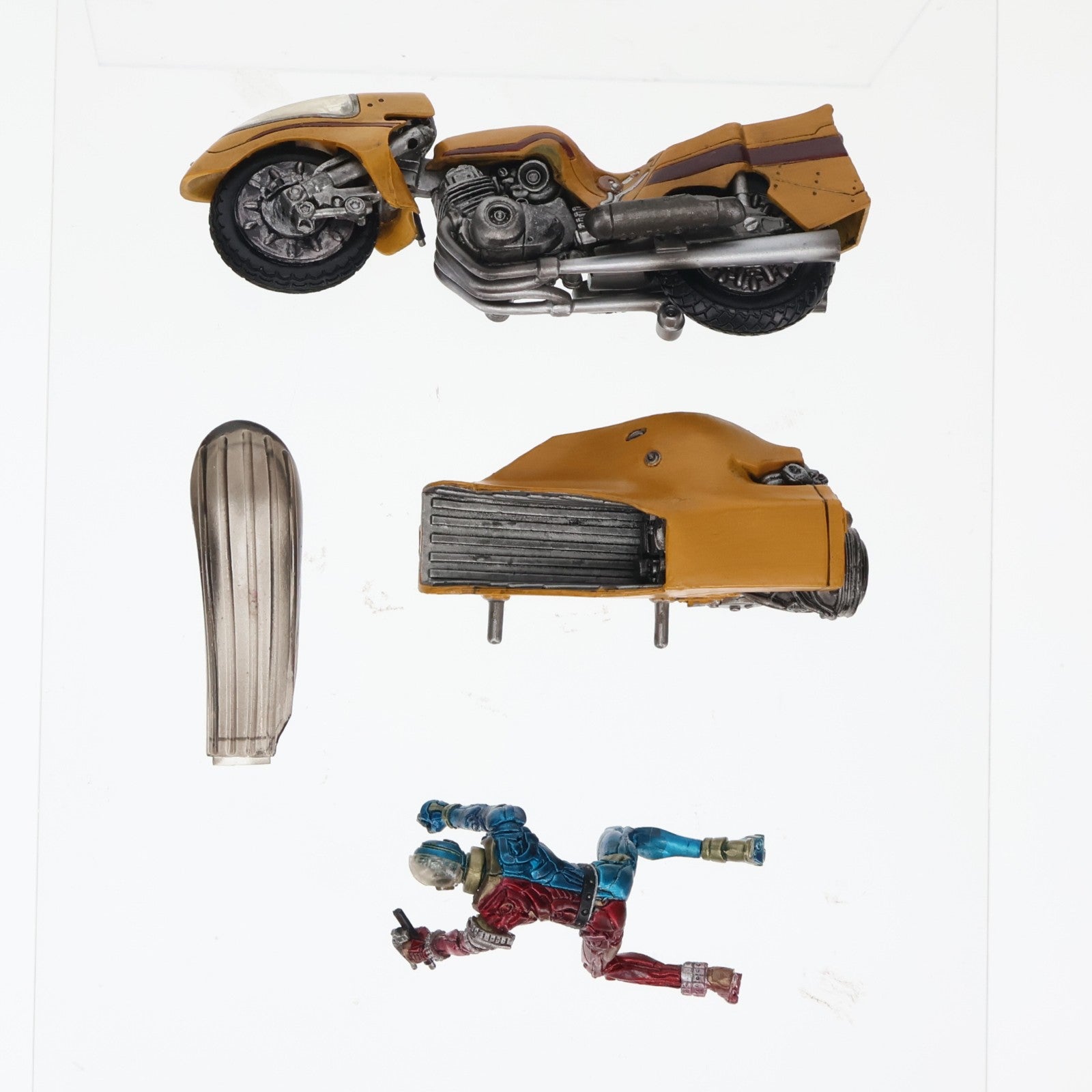 【中古即納】[FIG] (単品) キカイダー&サイドマシン・A ノーマルカラー S.I.C 匠魂 VOL.4 人造人間キカイダー フィギュア バンダイ(20041118)