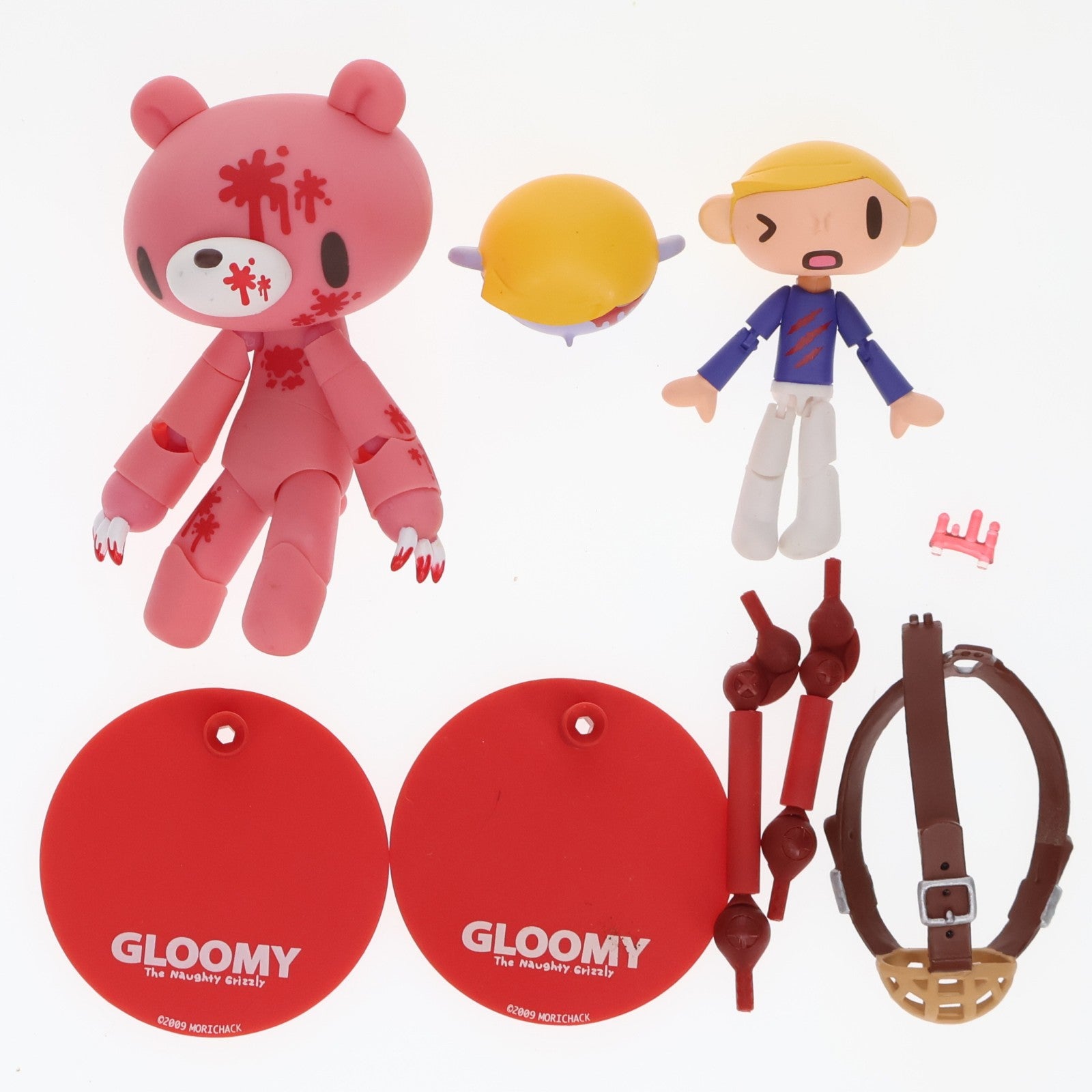 【中古即納】[FIG] リボルテックヤマグチ No.073EX グル～ミ～/ヘビーブラッディ いたずらぐまのグル～ミ～ 完成品 可動フィギュア 海洋堂(20101019)