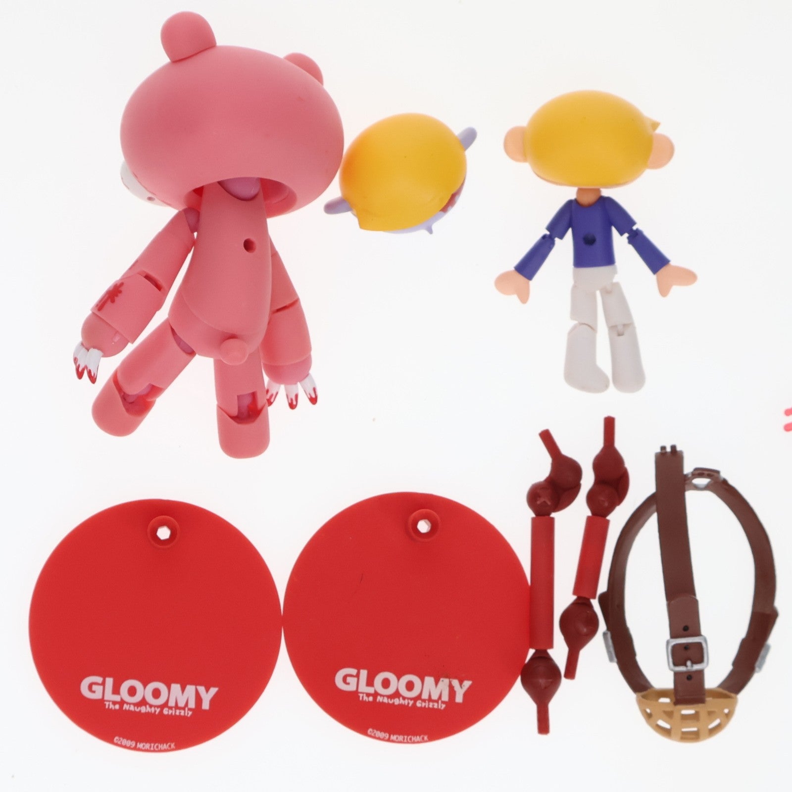 【中古即納】[FIG] リボルテックヤマグチ No.073EX グル～ミ～/ヘビーブラッディ いたずらぐまのグル～ミ～ 完成品 可動フィギュア 海洋堂(20101019)