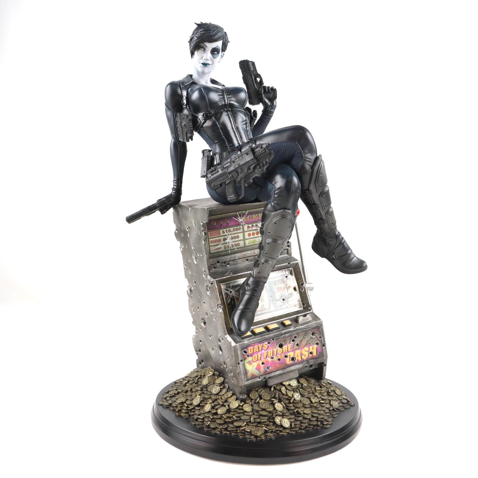 【中古即納】[FIG] プレミアム・フォーマット・フィギュア ドミノ Exclusive Edition マーベル・コミック 完成品 サイドショウ(20191231)