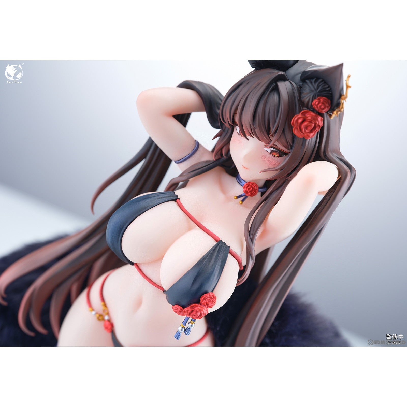 【中古即納】[FIG] 予約特典付属 BearPanda×TACCO 薔薇(バラ) 1/6 完成品 フィギュア BearPanda(ベアパンダ)(20250215)
