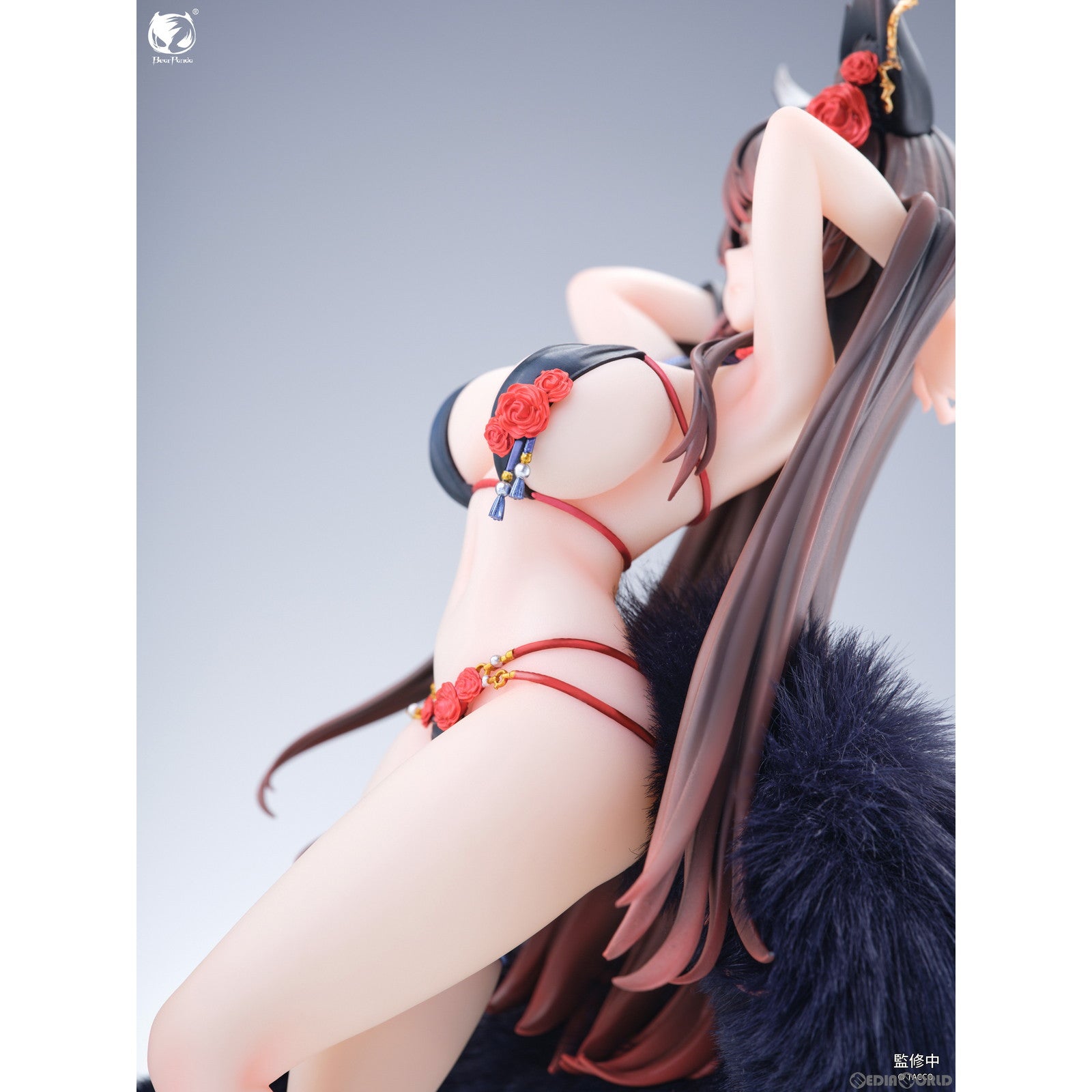 【中古即納】[FIG] 予約特典付属 BearPanda×TACCO 薔薇(バラ) 1/6 完成品 フィギュア BearPanda(ベアパンダ)(20250215)