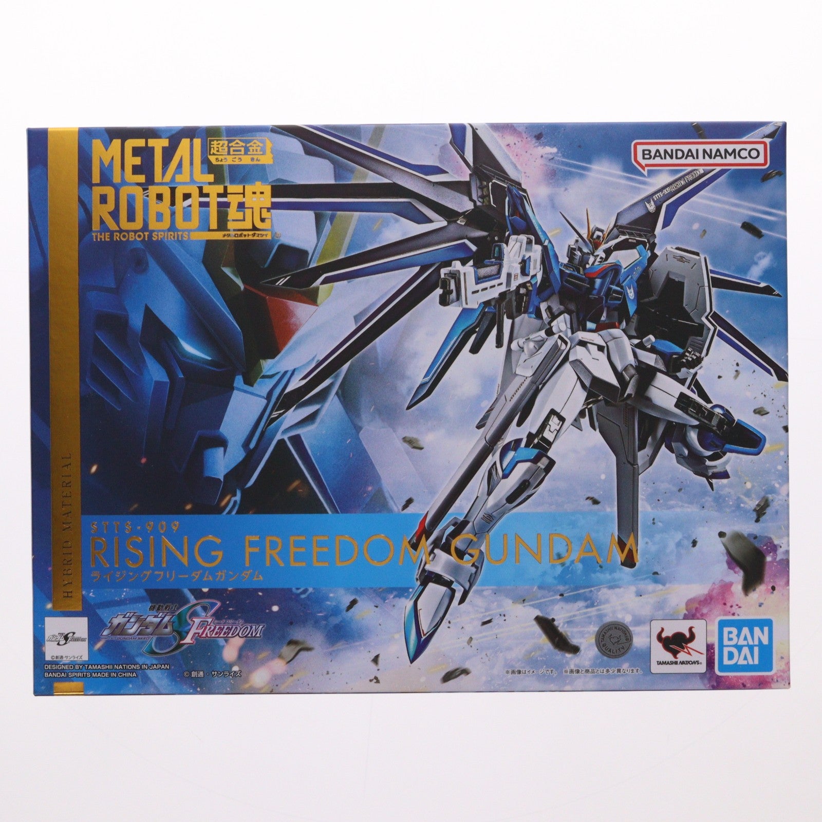 【中古即納】[FIG] (再販) METAL ROBOT魂(SIDE MS) ライジングフリーダムガンダム 機動戦士ガンダムSEED FREEDOM(シード フリーダム) 完成品 可動フィギュア バンダイスピリッツ(20241116)
