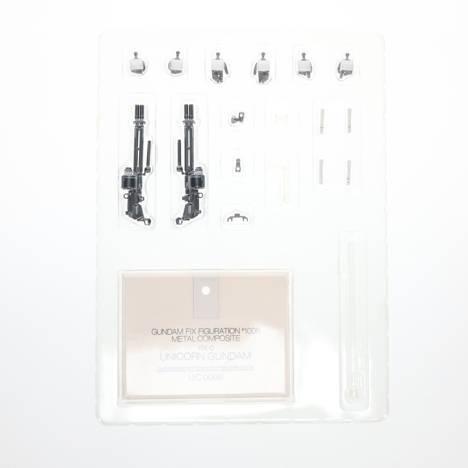 【中古即納】[FIG] GUNDAM FIX FIGURATION METAL COMPOSITE #1006 RX-0 ユニコーンガンダム 機動戦士ガンダムUC(ユニコーン) 完成品 可動フィギュア バンダイ(20100327)