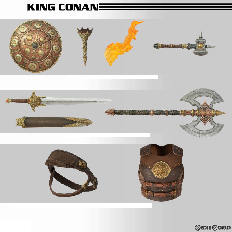 【中古即納】[FIG] ワン12コレクティブ キング・コナン コナン・ザ・バーバリアン 1/12 完成品 アクションフィギュア メズコトイズ(20240831)