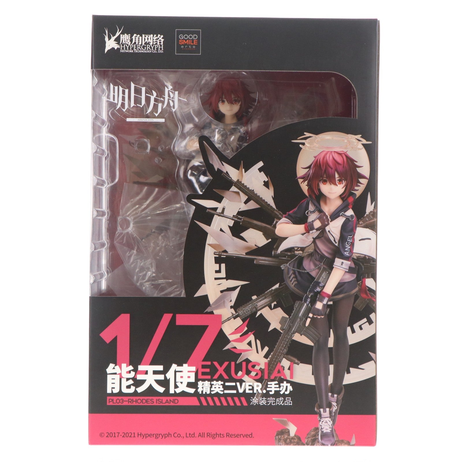 【中古即納】[FIG] エクシア 昇進段階2 アークナイツ 1/7 完成品 フィギュア グッドスマイルアーツ上海(20211203)