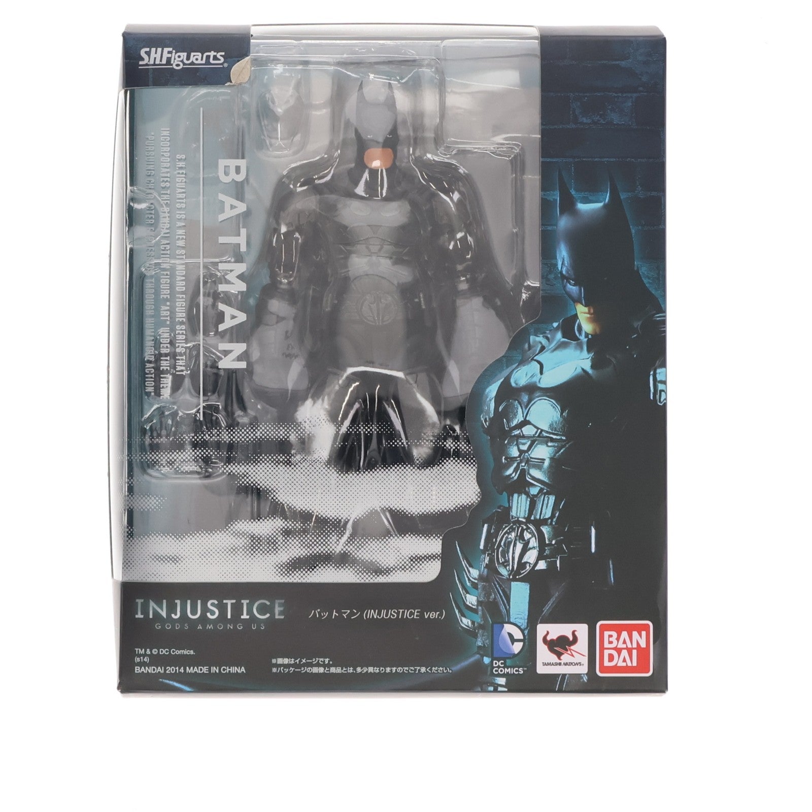 【中古即納】[FIG] S.H.Figuarts(フィギュアーツ) バットマン(INJUSTICE ver.) インジャスティス:神々の激突 完成品 可動フィギュア バンダイ(20141129)