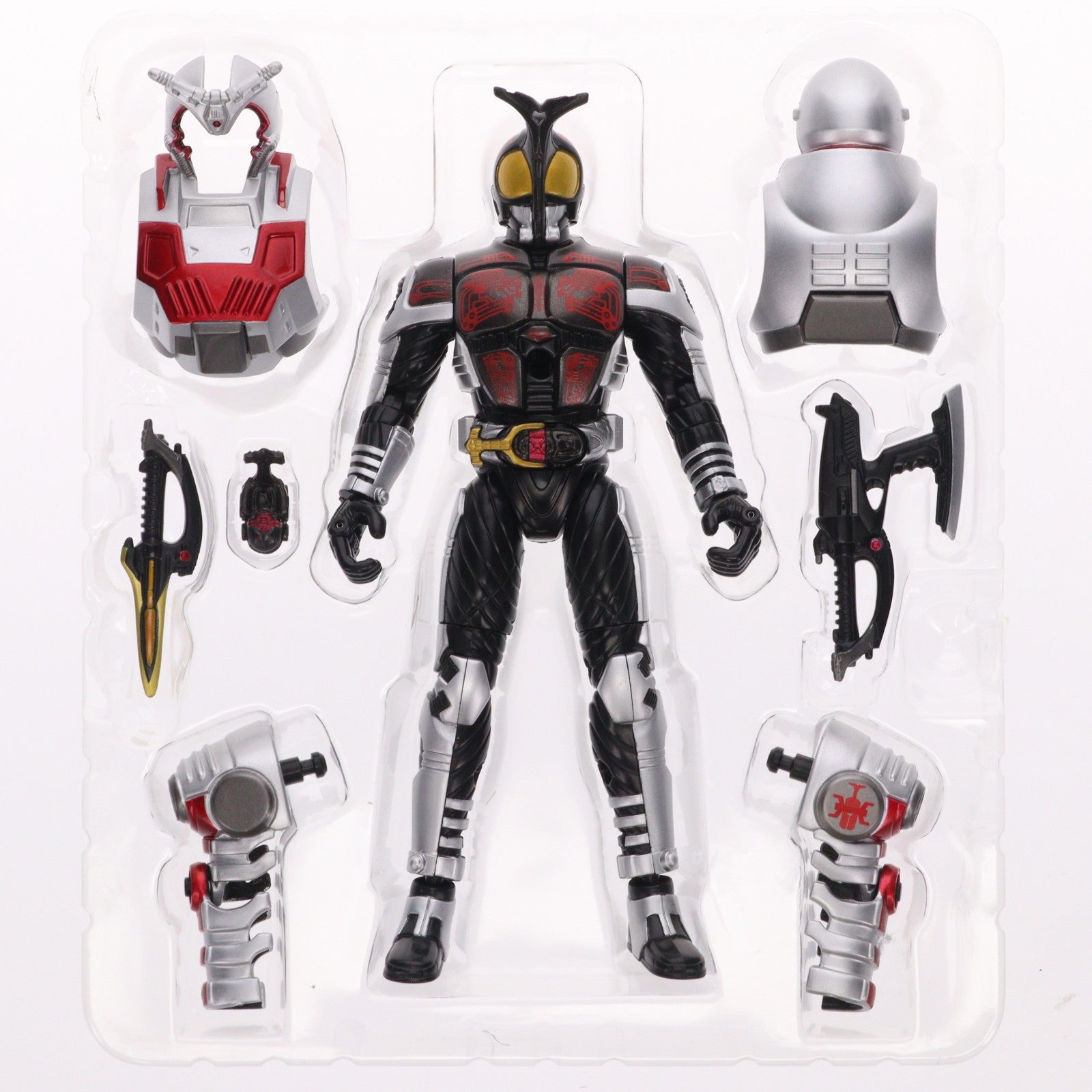 【中古即納】[FIG] 仮面ライダーダークカブト キャストオフライダーEX限定品 仮面ライダーカブト 完成品 可動フィギュア バンダイ(19991231)