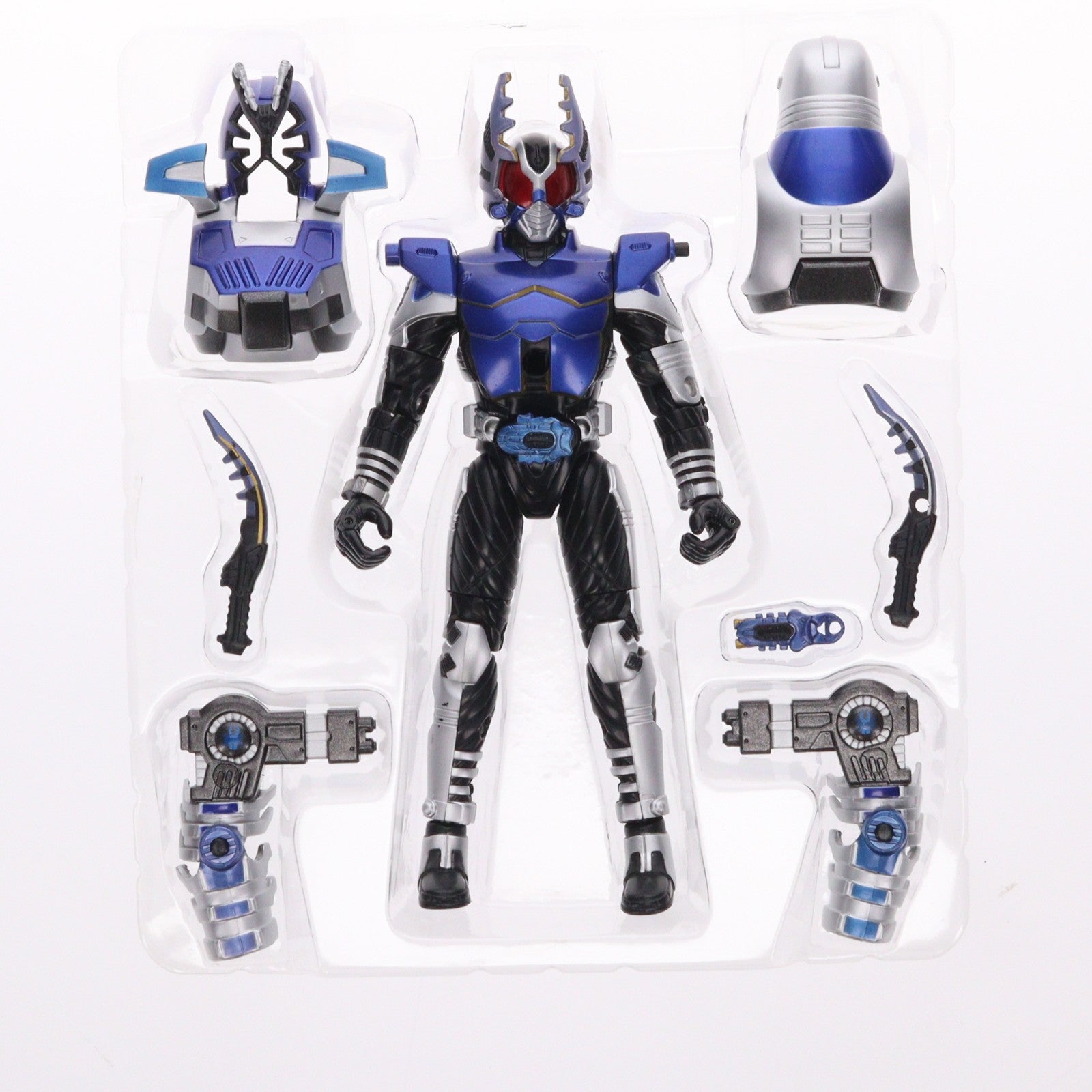 【中古即納】[FIG] キャストオフライダー5 仮面ライダーガタック 仮面ライダーカブト 完成品 可動フィギュア バンダイ(20060722)