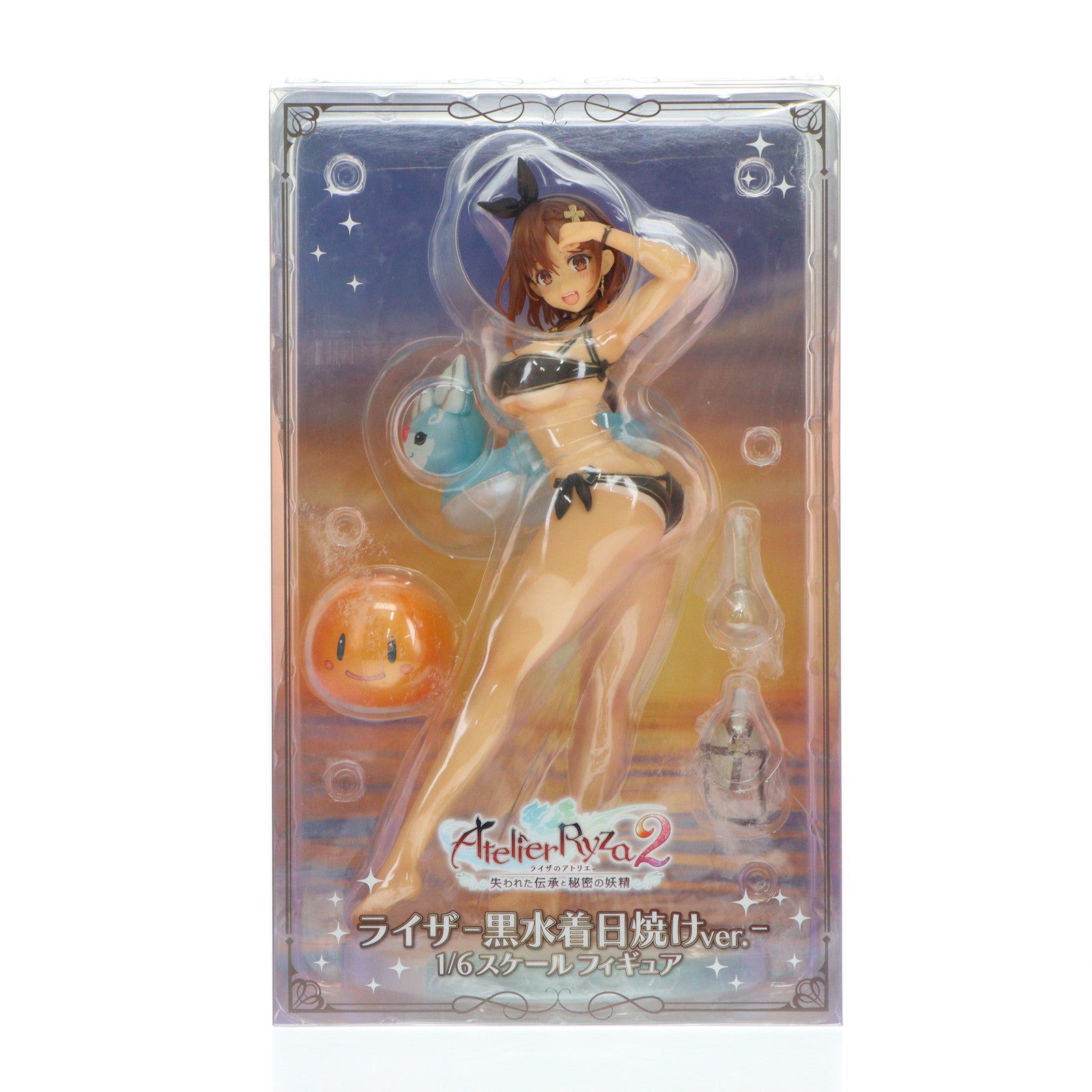 【中古即納】[FIG] spiritale公式ショップ限定 ライザ -黒水着褐色ver.- ライザのアトリエ2 ～失われた伝承と秘密の妖精～ 1/6 完成品 フィギュア Spiritale(スピリテイル)(20230228)