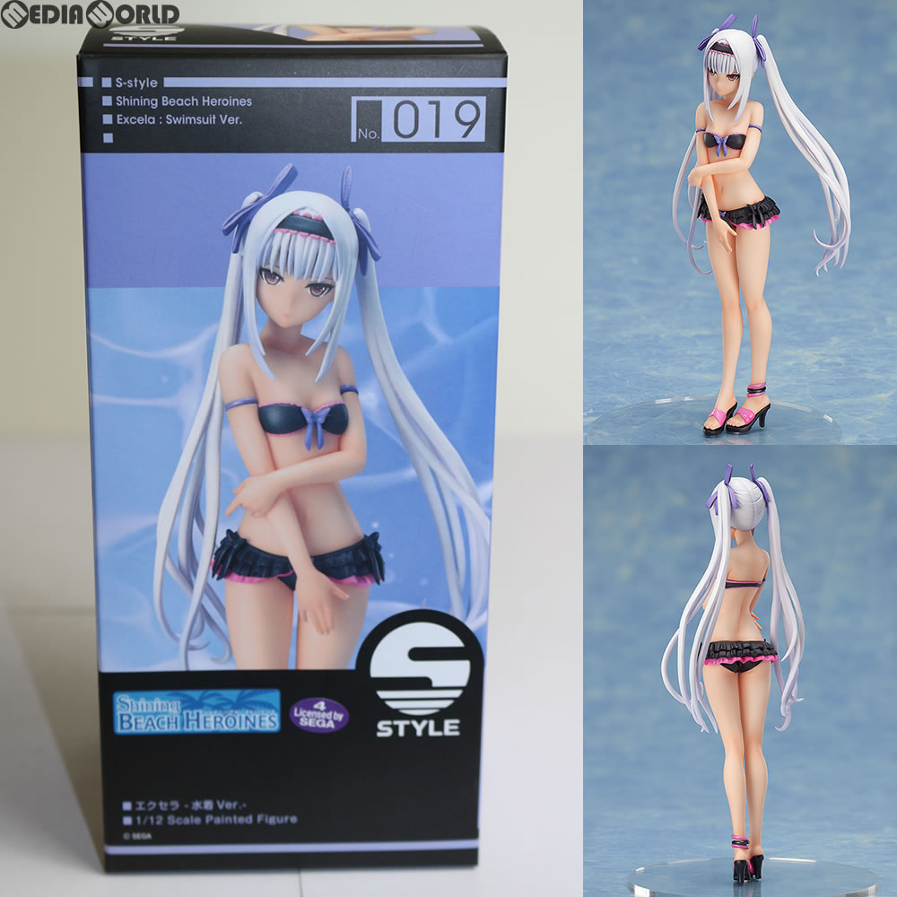 【中古即納】[FIG] S-style エクセラ-水着Ver.- シャイニング・ビーチヒロインズ 1/12 完成品 フィギュア FREEing(フリーイング)(20180315)