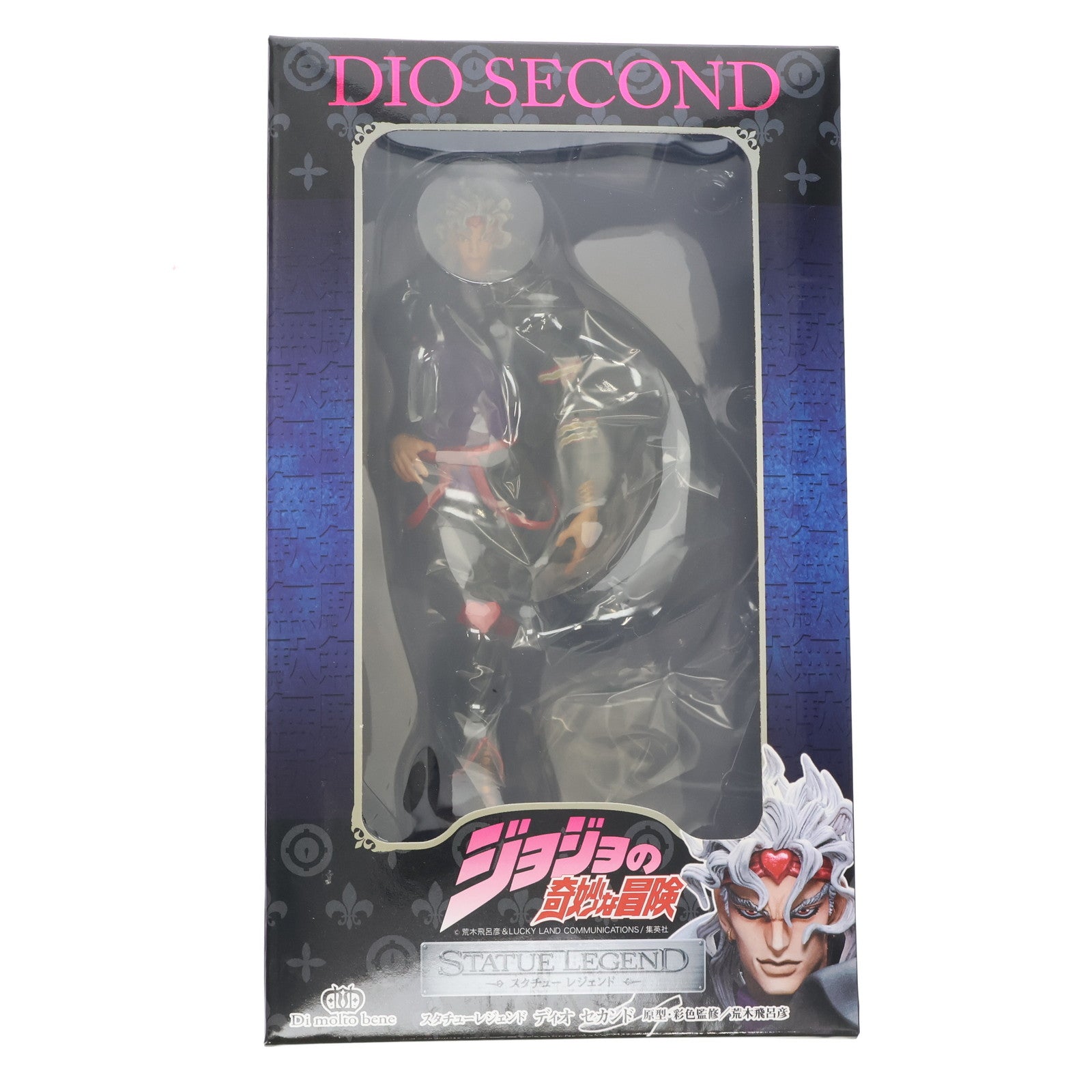 【中古即納】[FIG] スタチューレジェンド 第34弾 DIO(ディオ) セカンド ジョジョの奇妙な冒険 第三部 スターダストクルセイダース 完成品 フィギュアディ・モールト ベネ(20130920)
