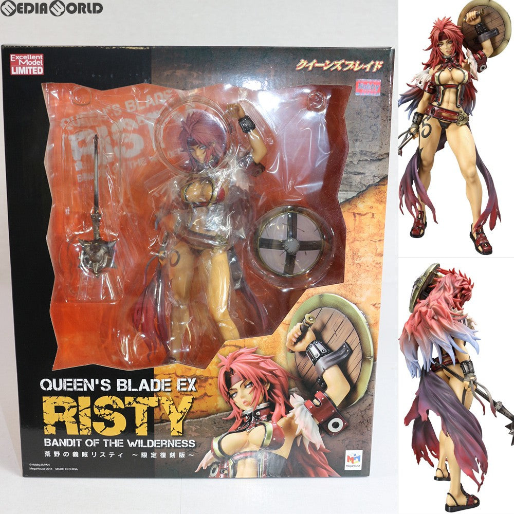 【中古即納】[FIG] エクセレントモデル LIMITED クイーンズブレイドEX 荒野の義賊リスティ ～限定復刻版～(宮沢模型流通限定) 完成品フィギュア メガハウス(20140331)
