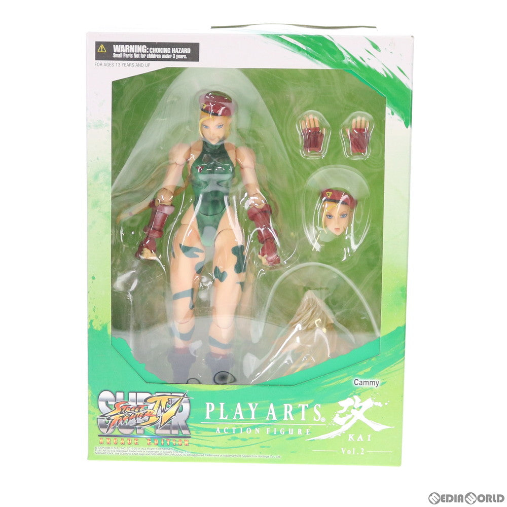 【中古即納】[FIG] PLAY ARTS改(プレイアーツ改) Vol.2 キャミィ SUPER STREET FIGHTER IV(スーパーストリートファイター4) 完成品 可動フィギュア スクウェア・エニックス(20120601)