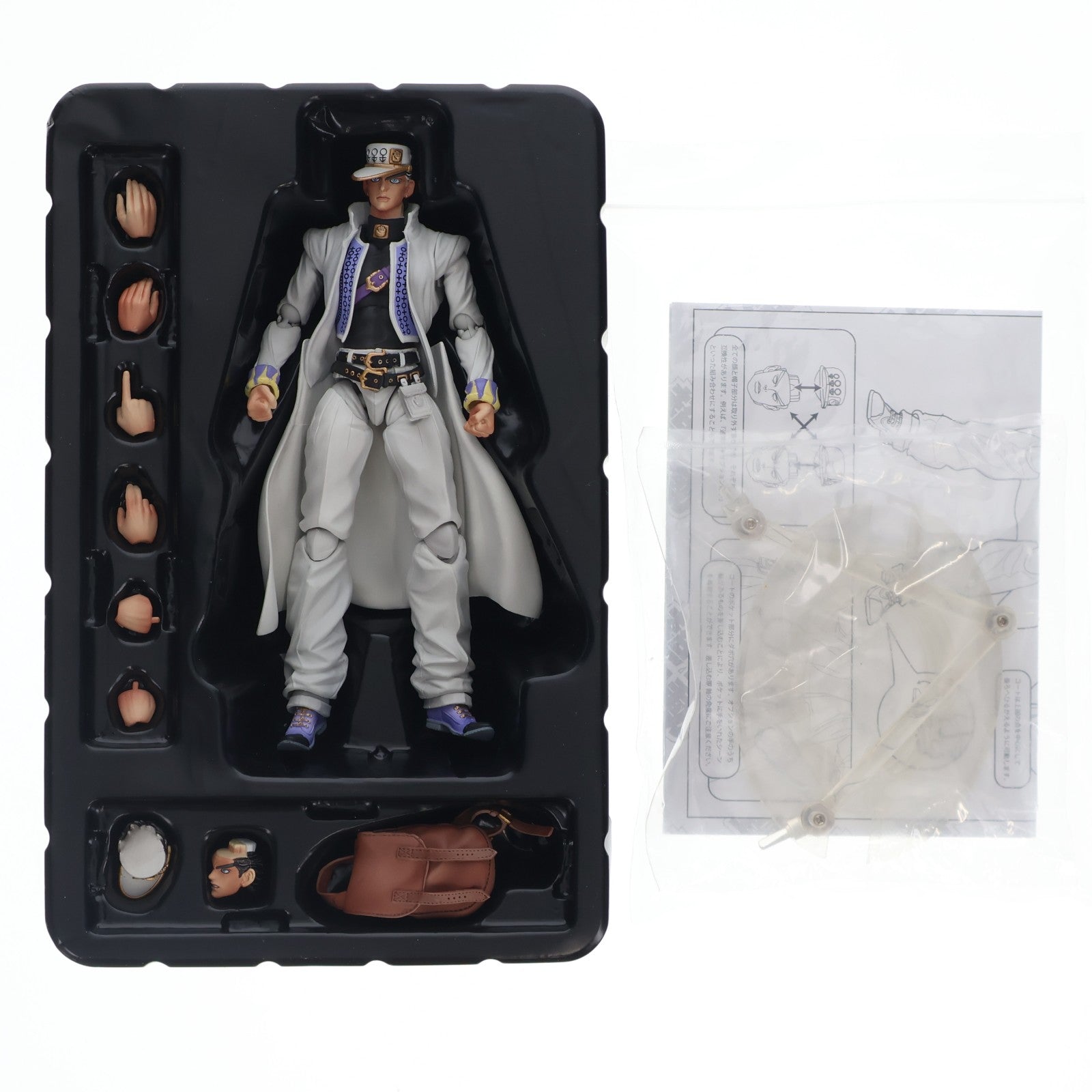 【中古即納】[FIG] 超像可動 27.空条承太郎(荒木飛呂彦指定カラー)(くうじょうじょうたろう) ジョジョの奇妙な冒険 第四部 ダイヤモンドは砕けない 完成品 可動フィギュア メディコス・エンタテインメント(20110429)