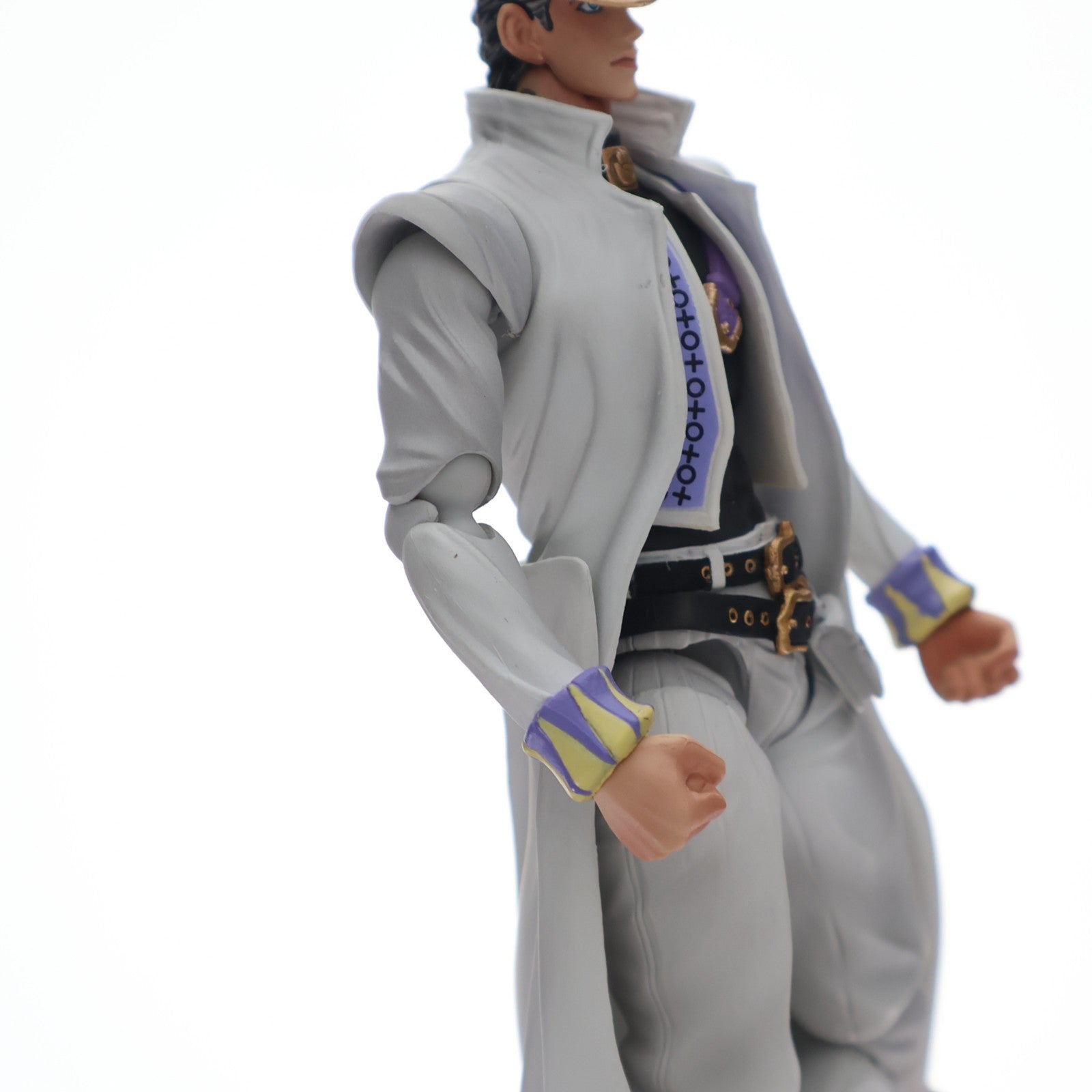 【中古即納】[FIG] 超像可動 27.空条承太郎(荒木飛呂彦指定カラー)(くうじょうじょうたろう) ジョジョの奇妙な冒険 第四部 ダイヤモンドは砕けない 完成品 可動フィギュア メディコス・エンタテインメント(20110429)