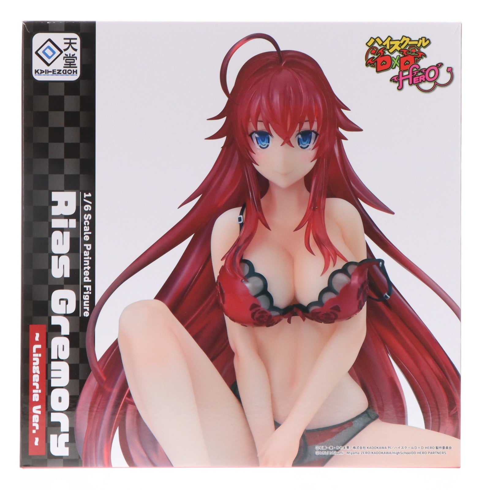 【中古即納】[FIG] リアス・グレモリー ～ランジェリーVer.～ ハイスクールD×D HERO 1/6 完成品 フィギュア 回天堂(20250620)
