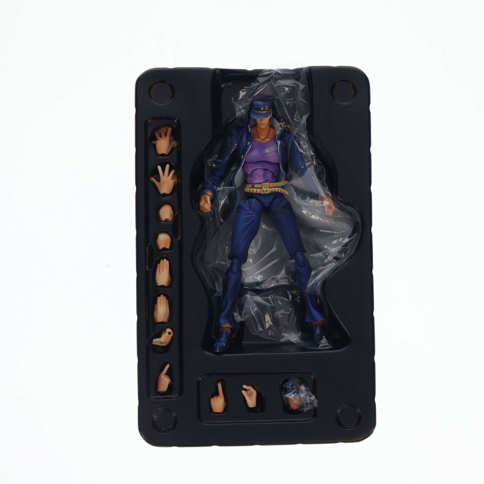 【中古即納】[FIG] 初回特典付属 超像可動 12.空条承太郎・セカンド(荒木飛呂彦指定カラー) ジョジョの奇妙な冒険 第三部 スターダストクルセイダース 完成品 可動フィギュア メディコス・エンタテインメント(20091229)